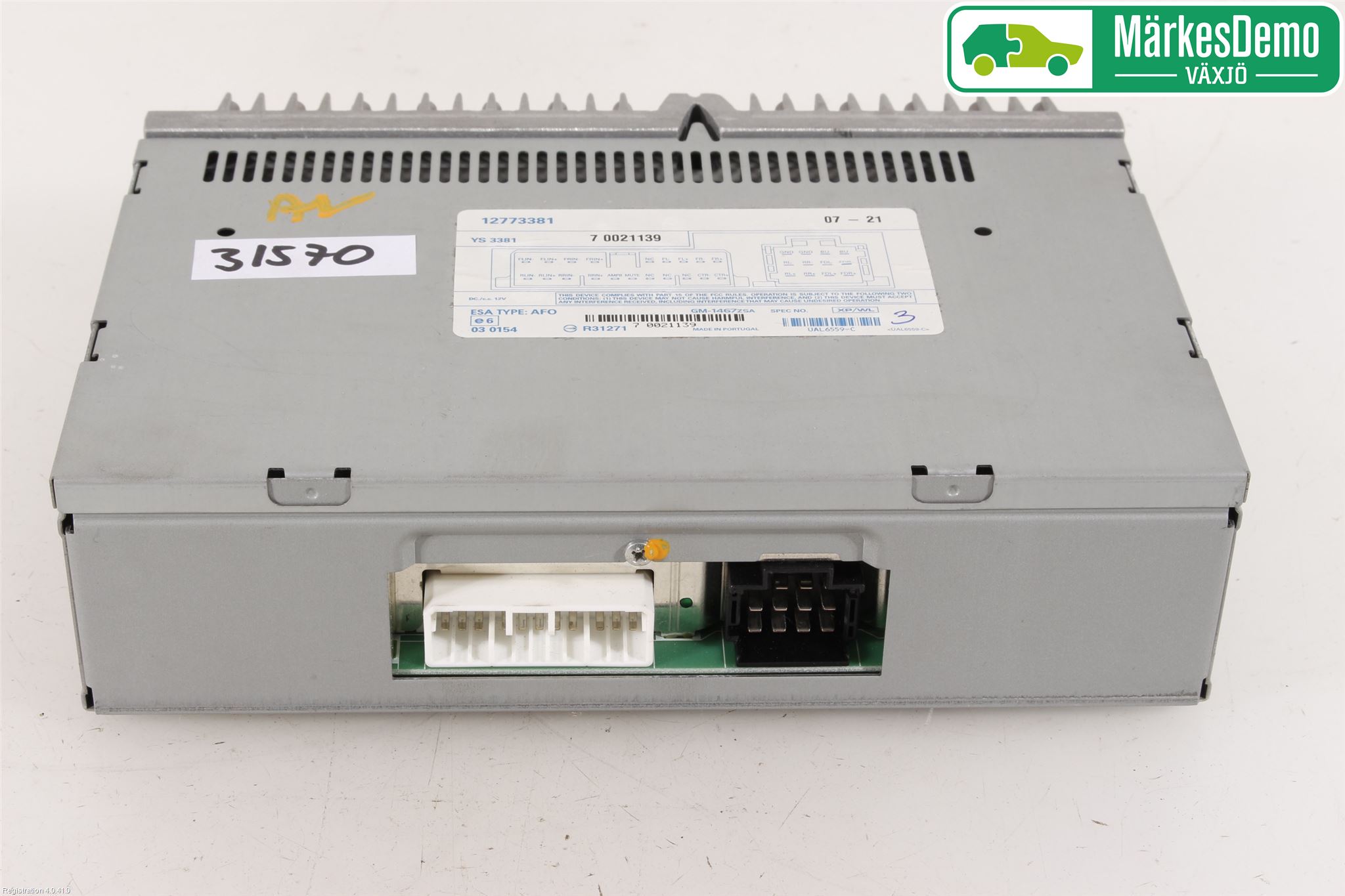 Saab 9-3 VER 2 Stereo Forsterker