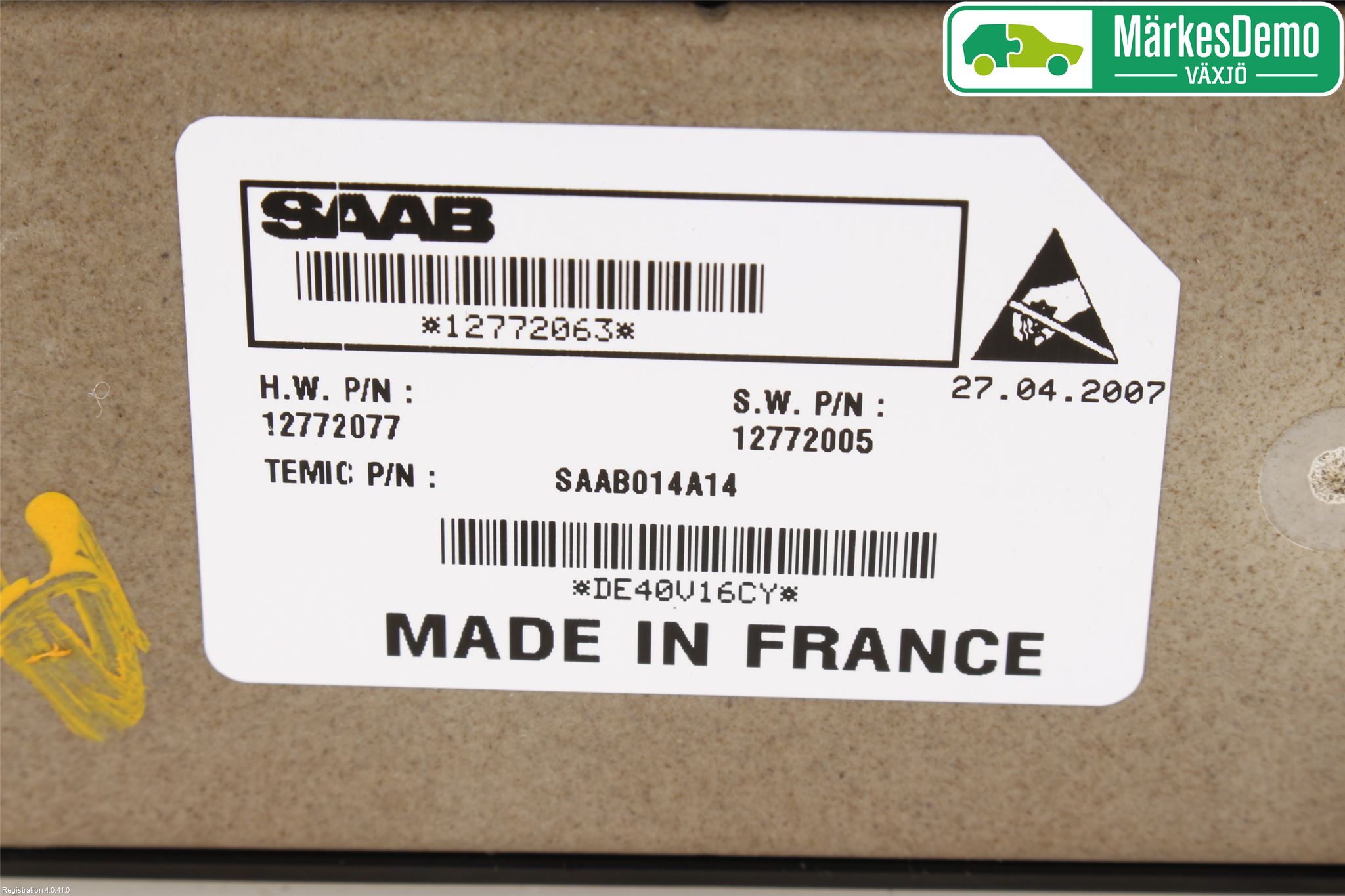 Saab 9-3 VER 2 Bryter Vindusheis