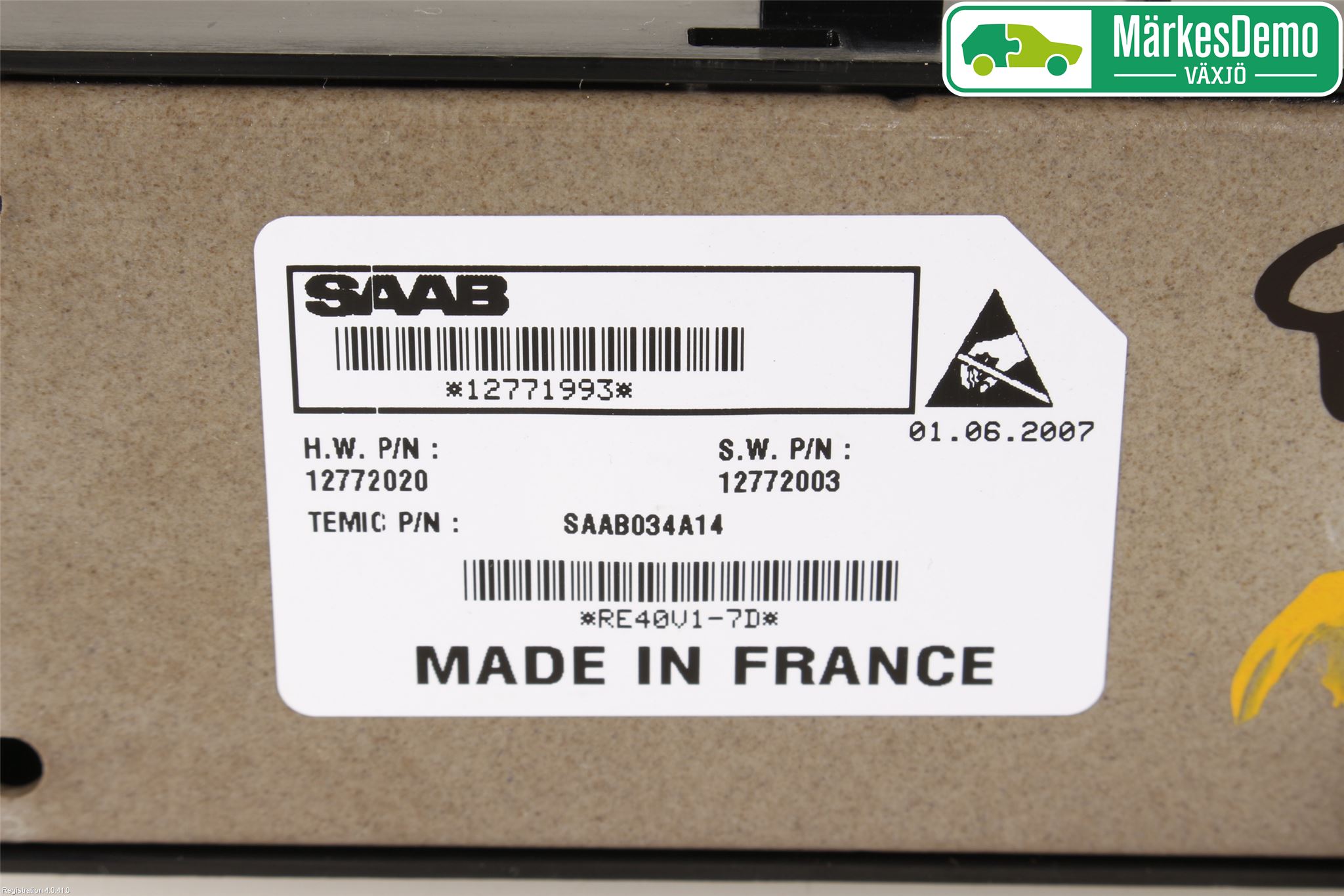 Saab 9-3 VER 2 Bryter Vindusheis