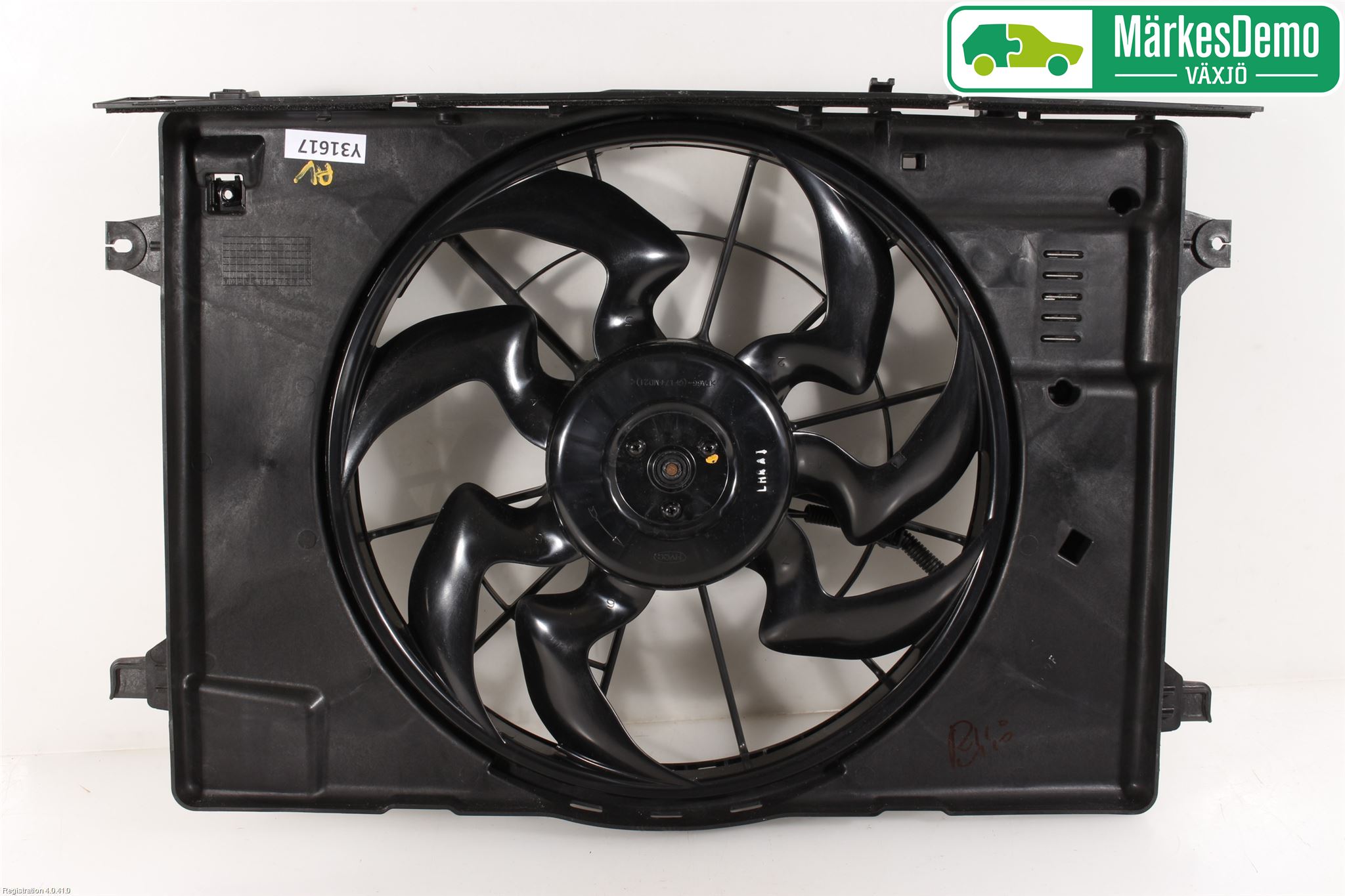 Hyundai IONIQ AE 17-22 Kjølevifte-Radiator Hus-Kåpe