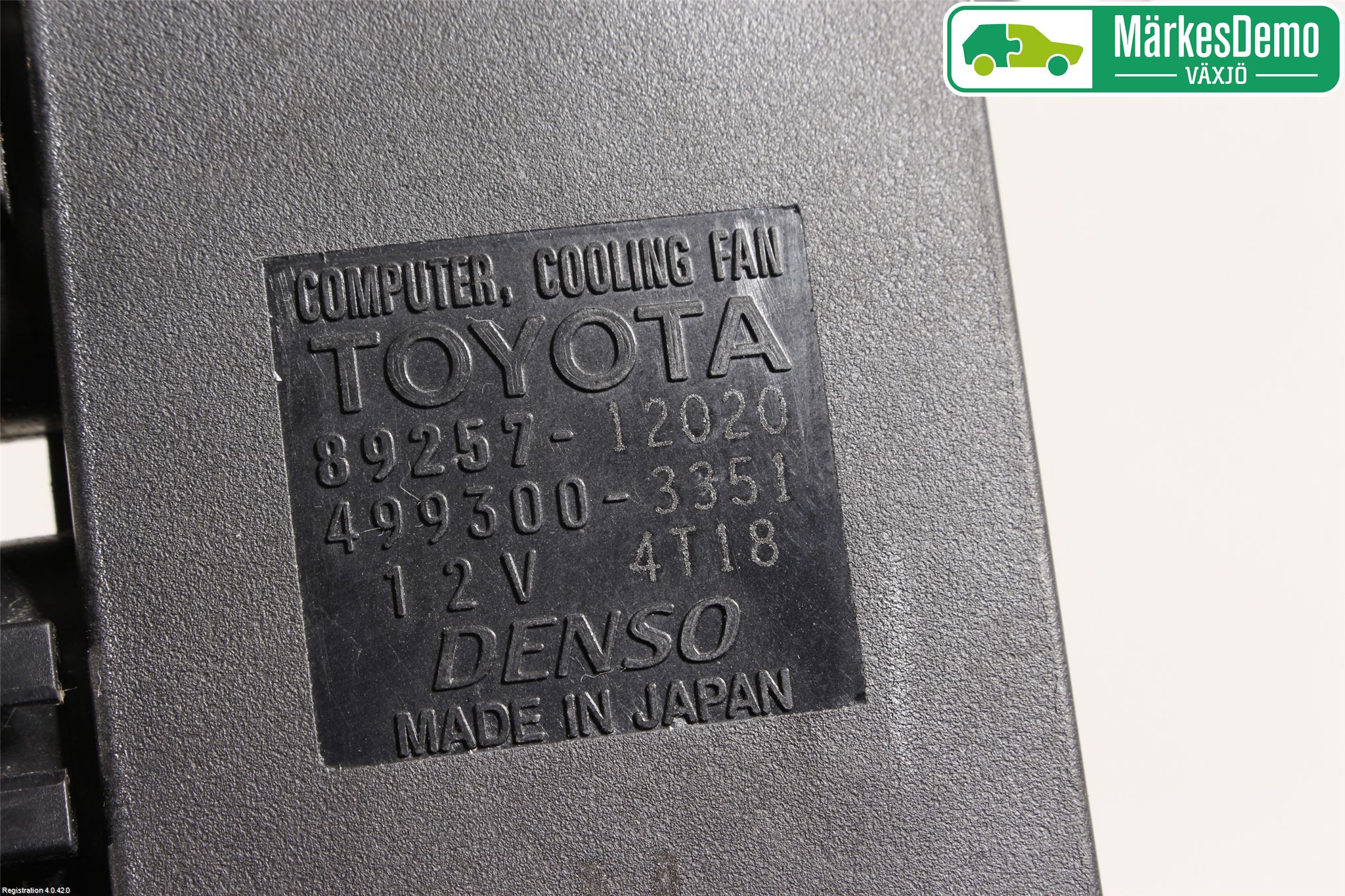 Toyota YARIS XP130 15-20 Varmeapparat Viftemotstand