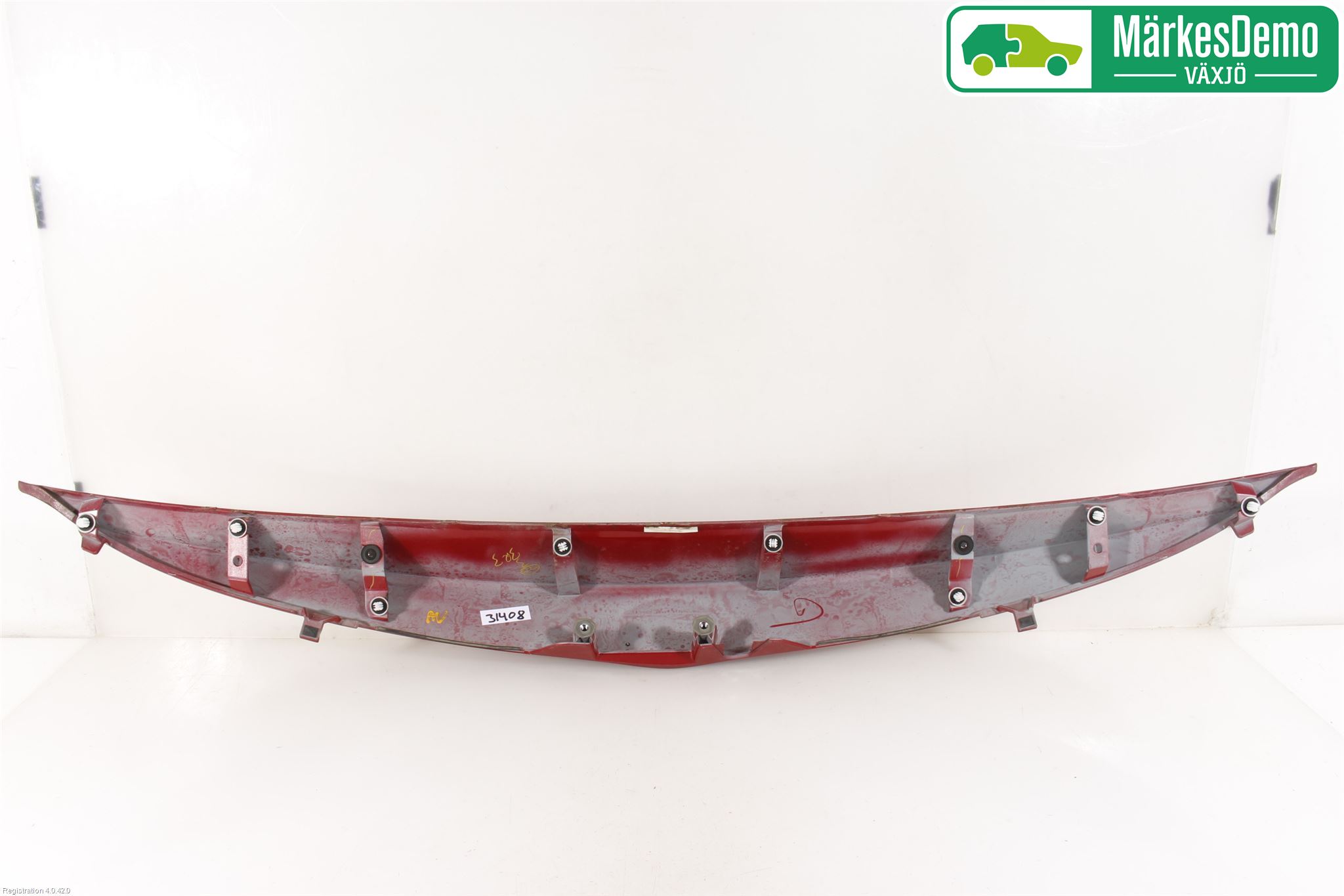 Toyota AURIS 13-19 Refleksplate - Skiltplate