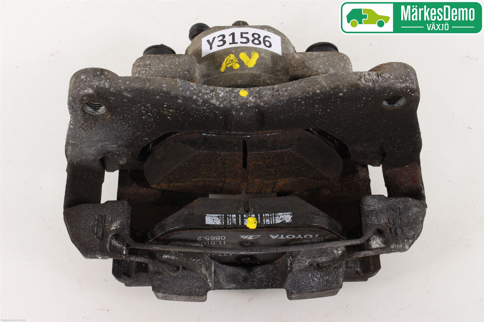 Toyota YARIS XP130 15-20 Bremsecaliper Foran Venstre
