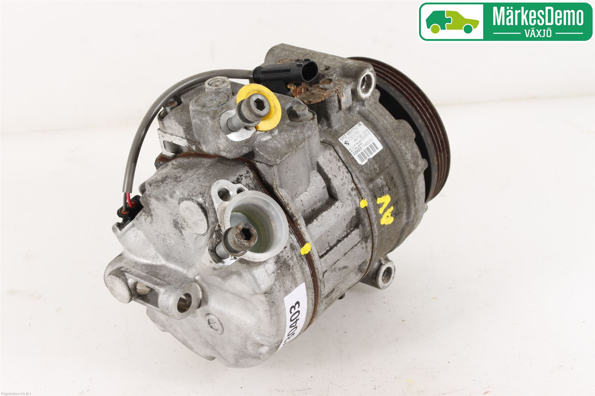 BMW 5 E60/61 Sed/Tou 02-10 Varme Ac Kompressor