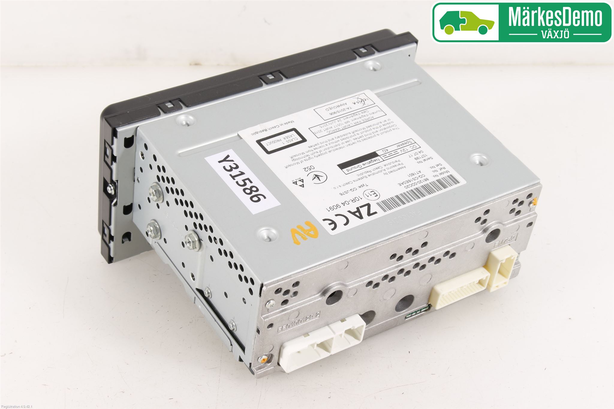 Toyota YARIS XP130 15-20 Stereo Radio Med Cd