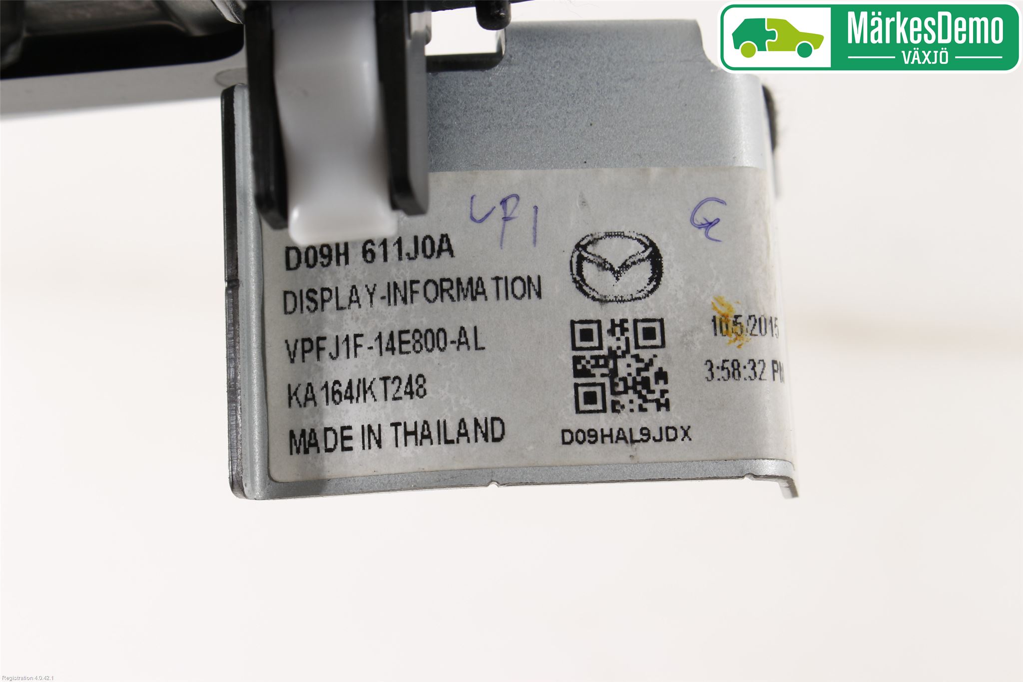 Mazda CX-3 Stereo Radio Med Cd