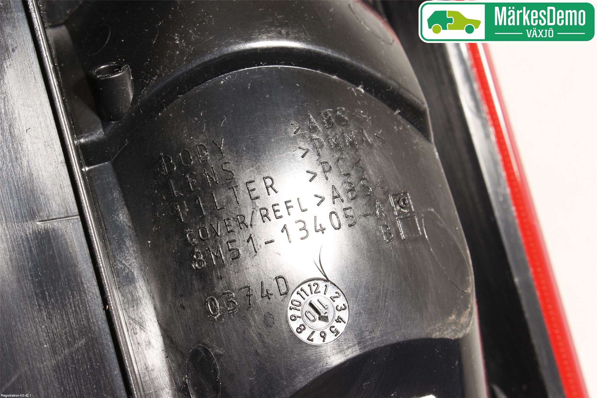 Ford FOCUS 08-11 Baklykt Venstre