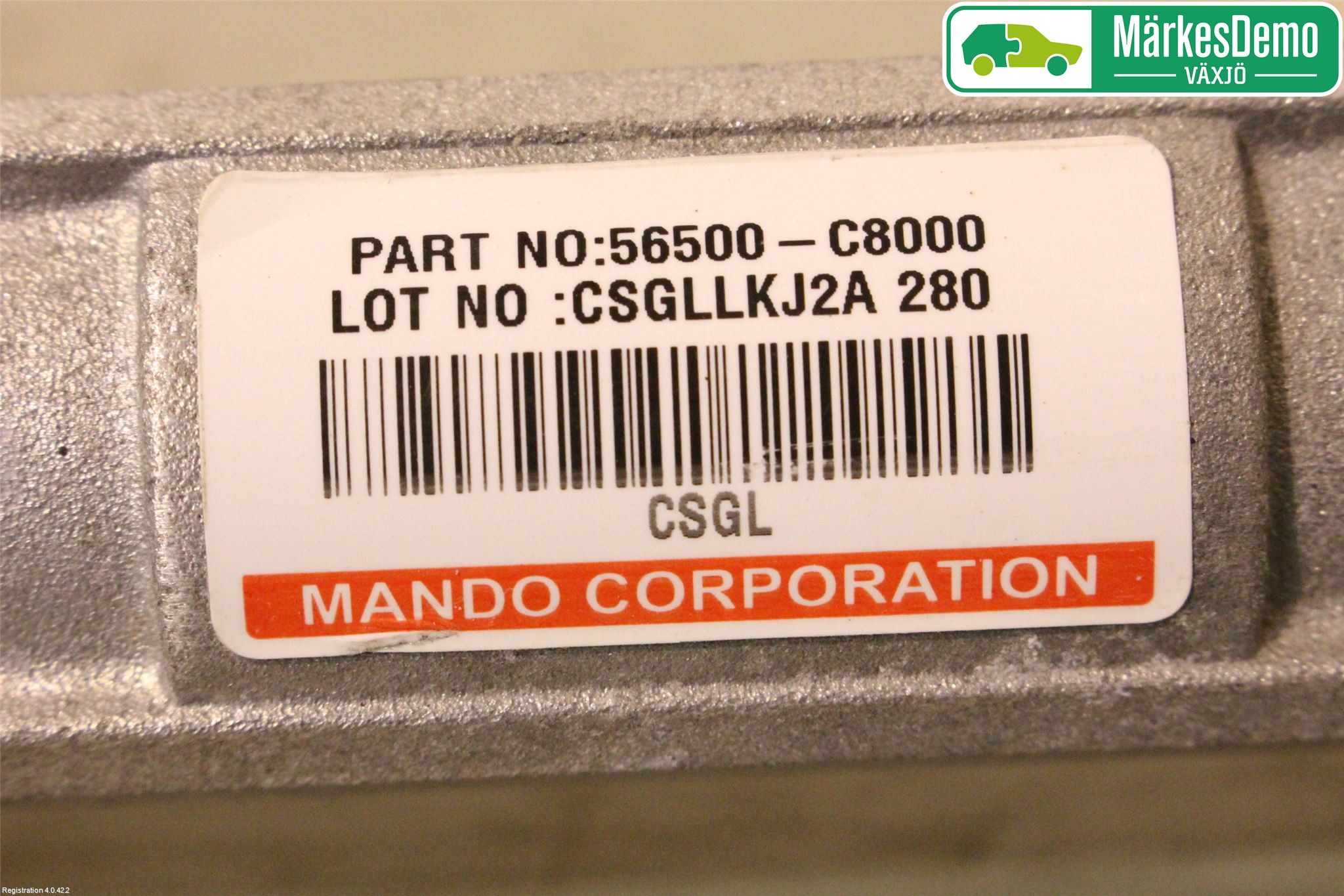 Hyundai i20 GB 15-20 Servo Snekke - Tannstang