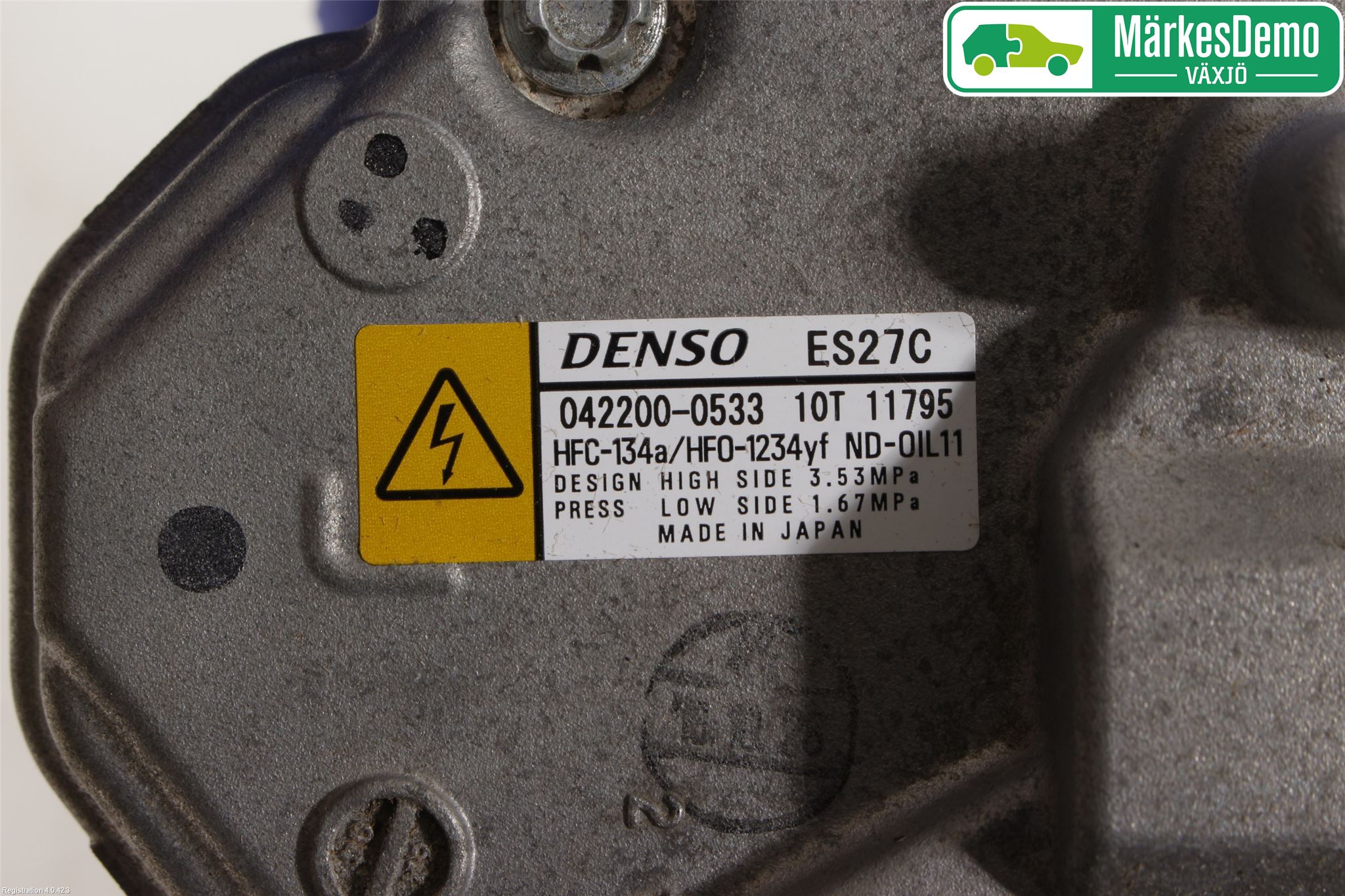 Toyota RAV4 13-18 Varme Ac Kompressor