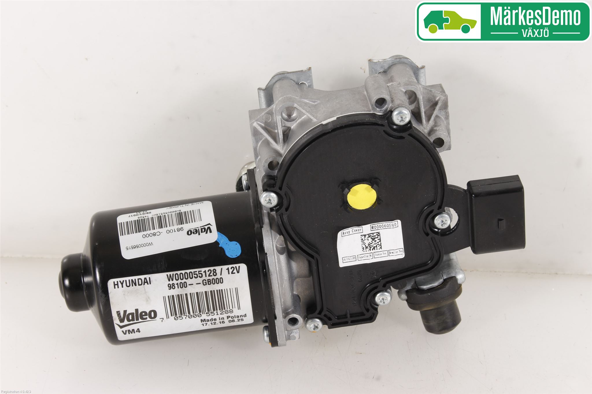 Hyundai i20 GB 15-20 Viskermotor Frontrute
