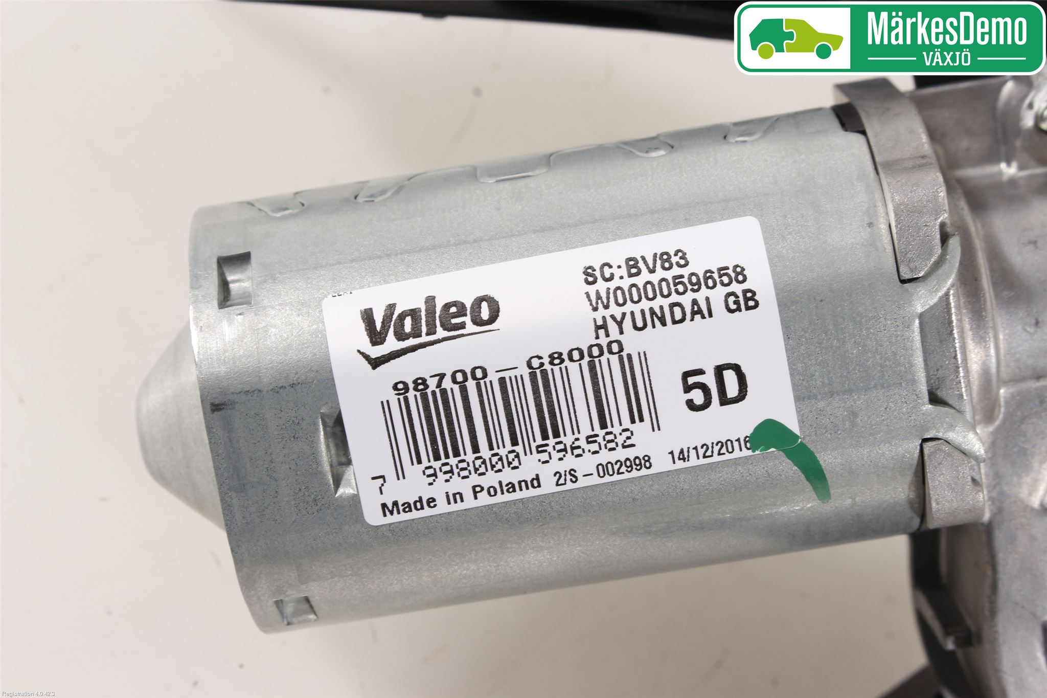 Hyundai i20 GB 15-20 Viskermotor Bakluke