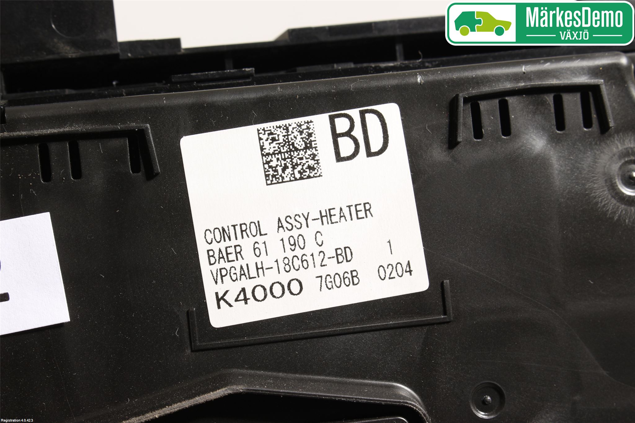 Mazda 3 III 14-19 Varme Ac Betjening-Display