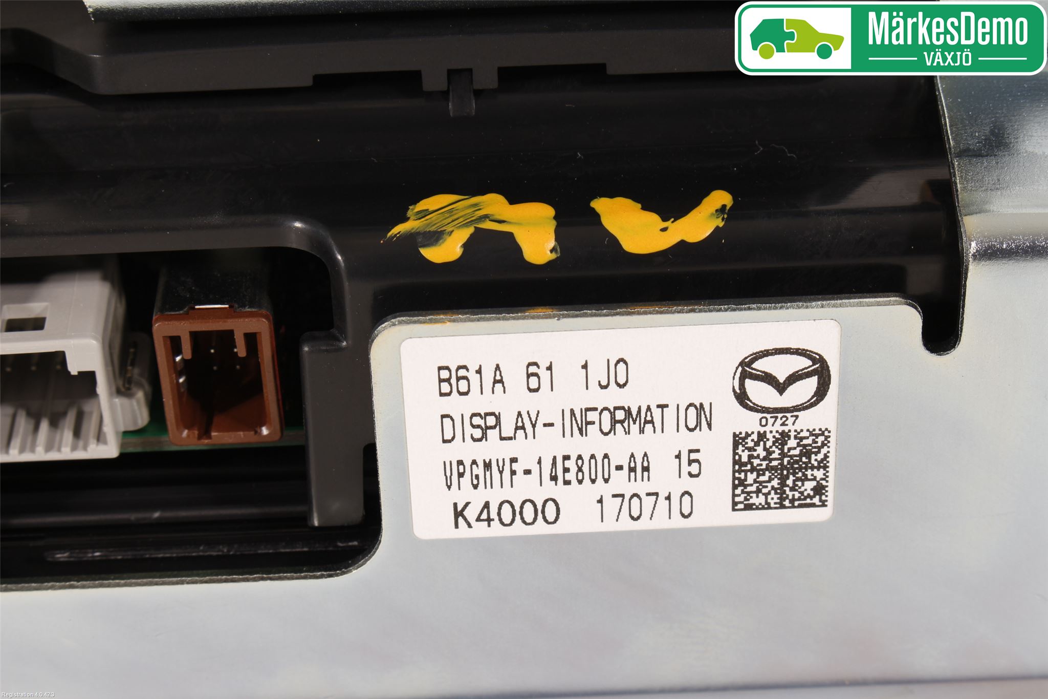 Mazda 3 III 14-19 Stereo Radio Med Cd