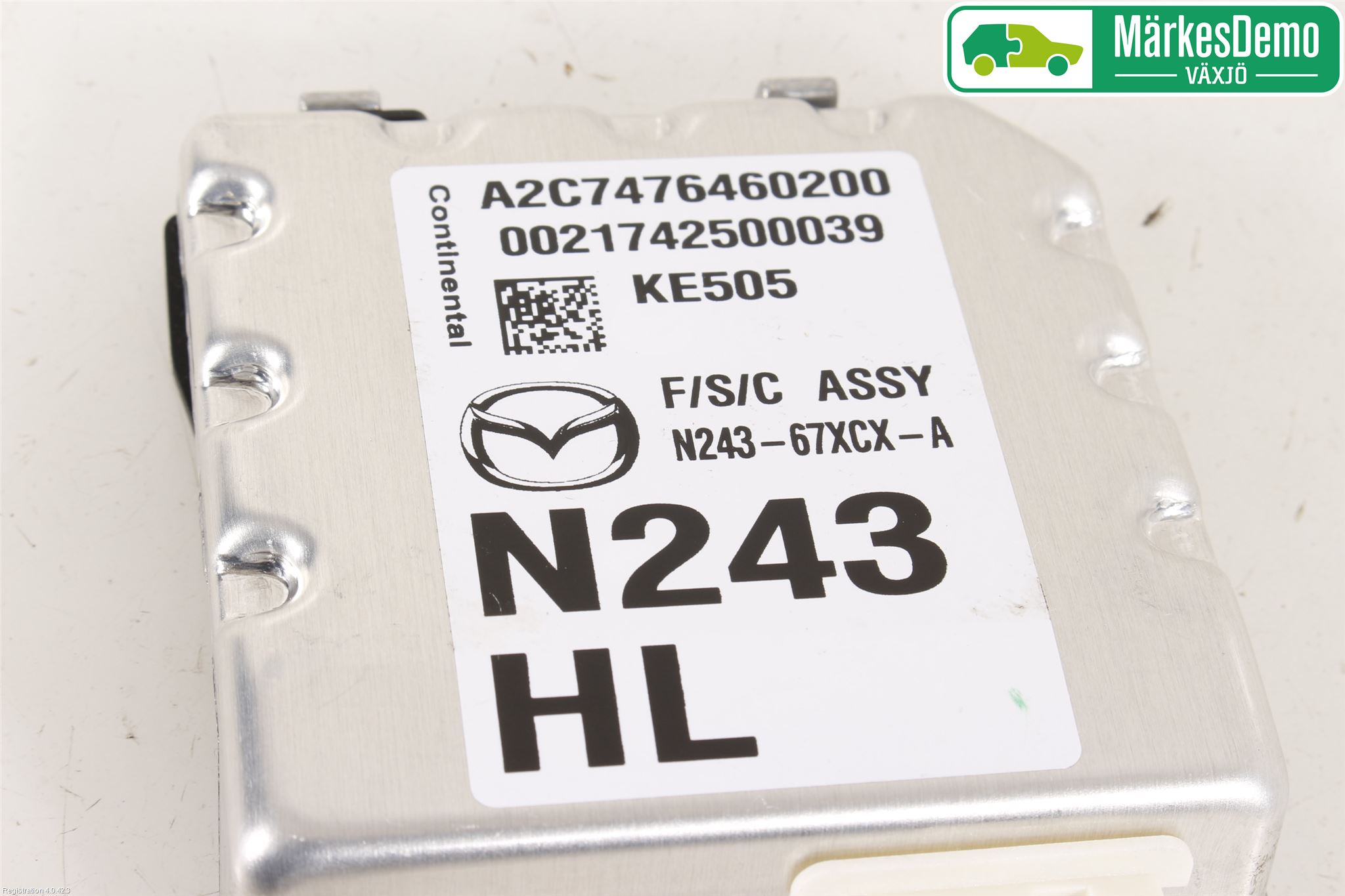 Mazda MX-5 IV (ND/ND2/ND3) MIATA 15- Sensor Kollisjonsbeskyttelse