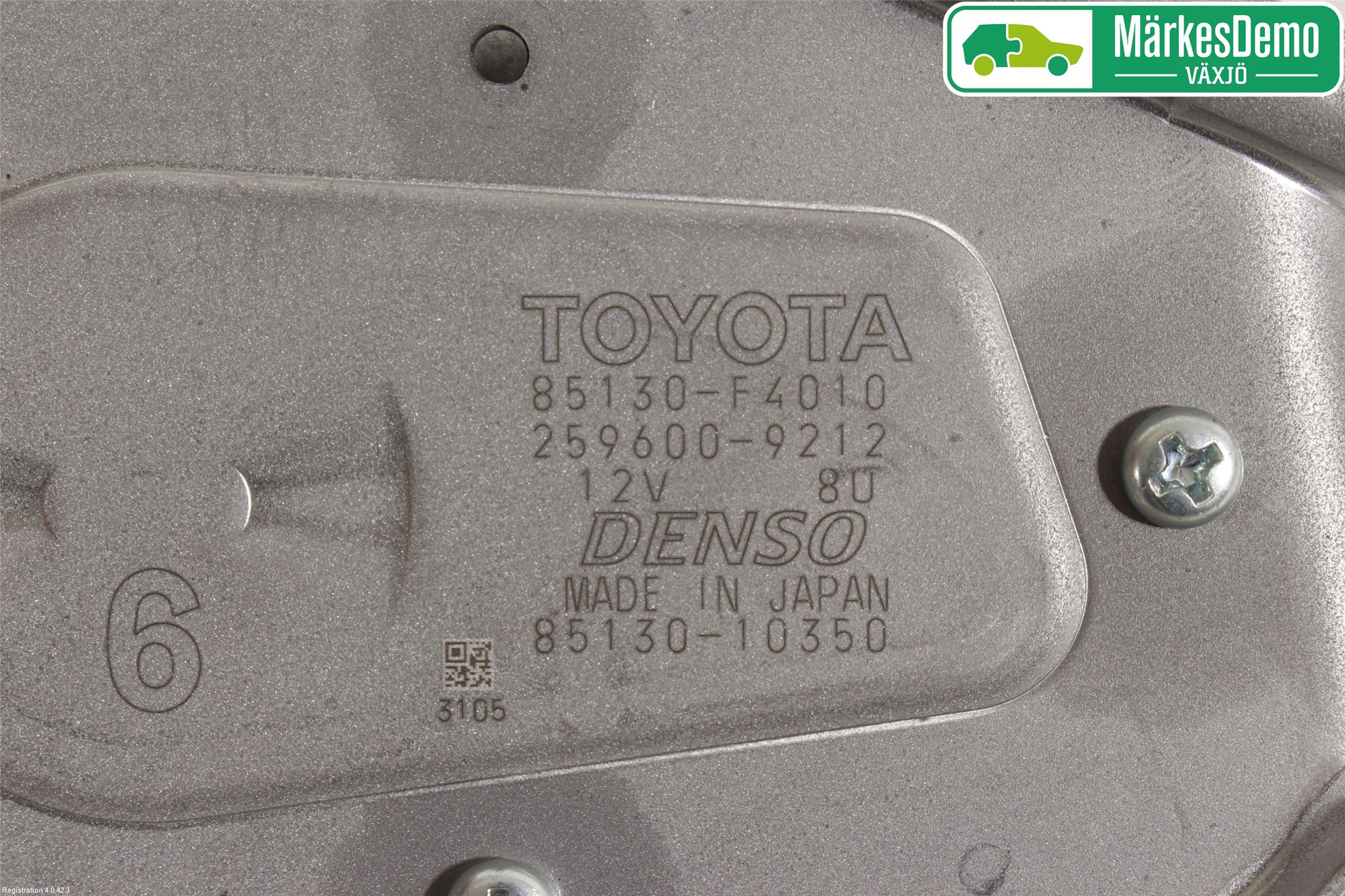 Toyota C-HR 16-23 Viskeroverføring Bakrute