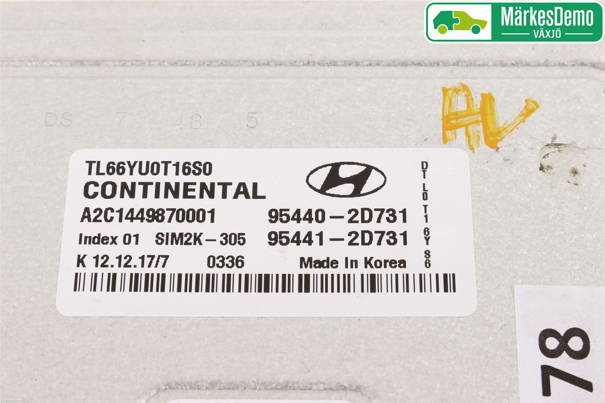 Hyundai TUCSON 05- Styreenhet Gearkasse