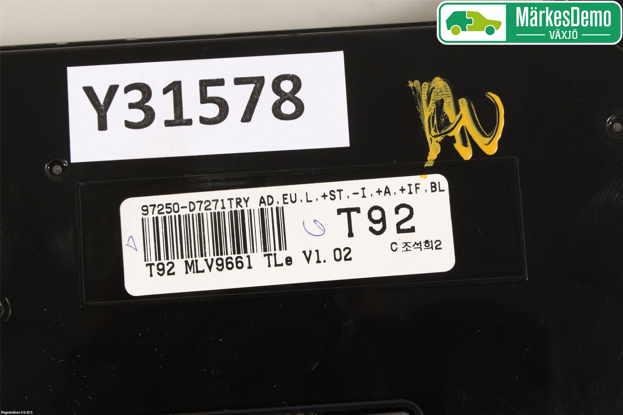 Hyundai TUCSON 05- Varme Ac Betjening-Display