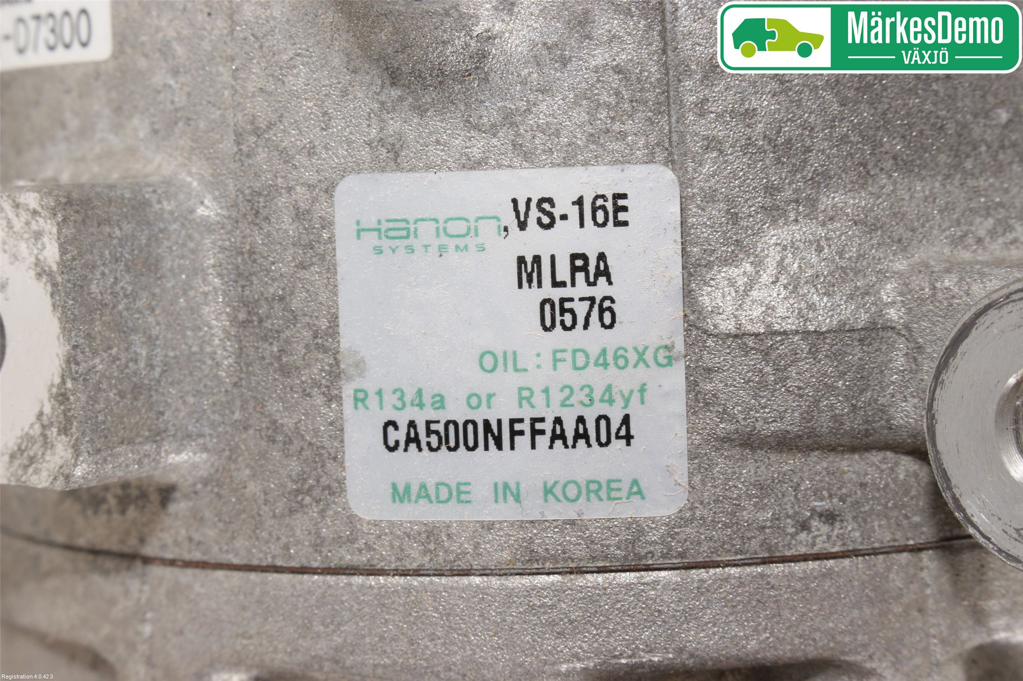 Hyundai TUCSON 05- Varme Ac Kompressor