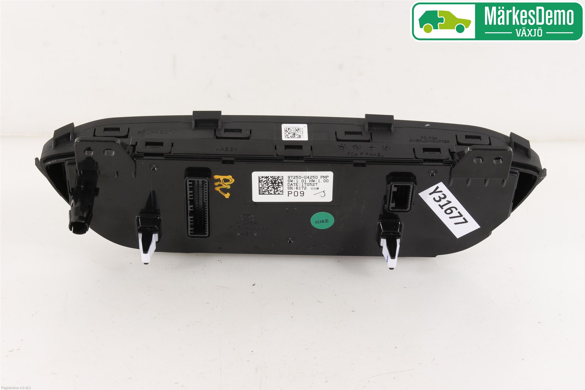 Hyundai i30 PD 17- Varme Ac Betjening-Display