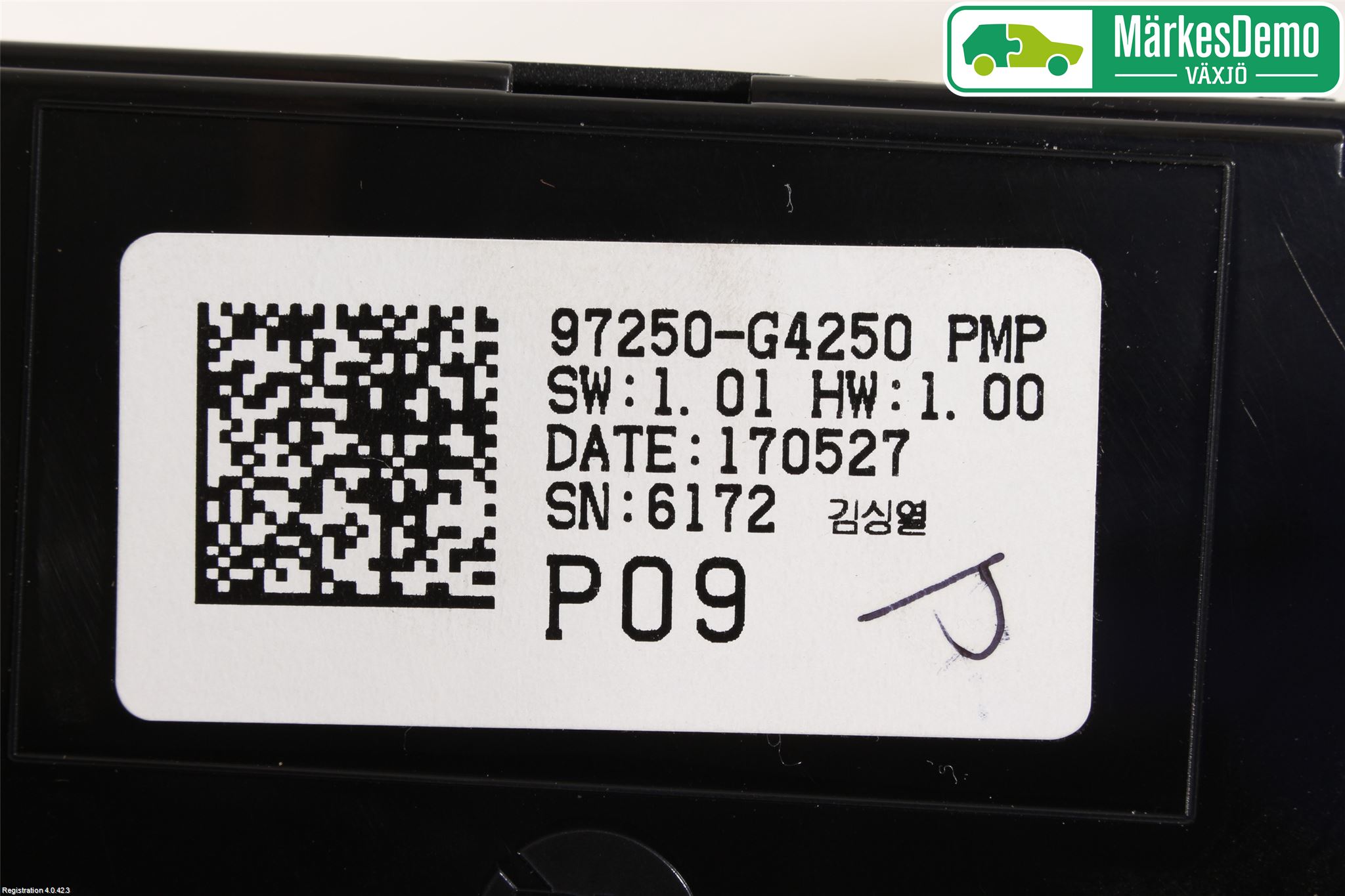 Hyundai i30 PD 17- Varme Ac Betjening-Display