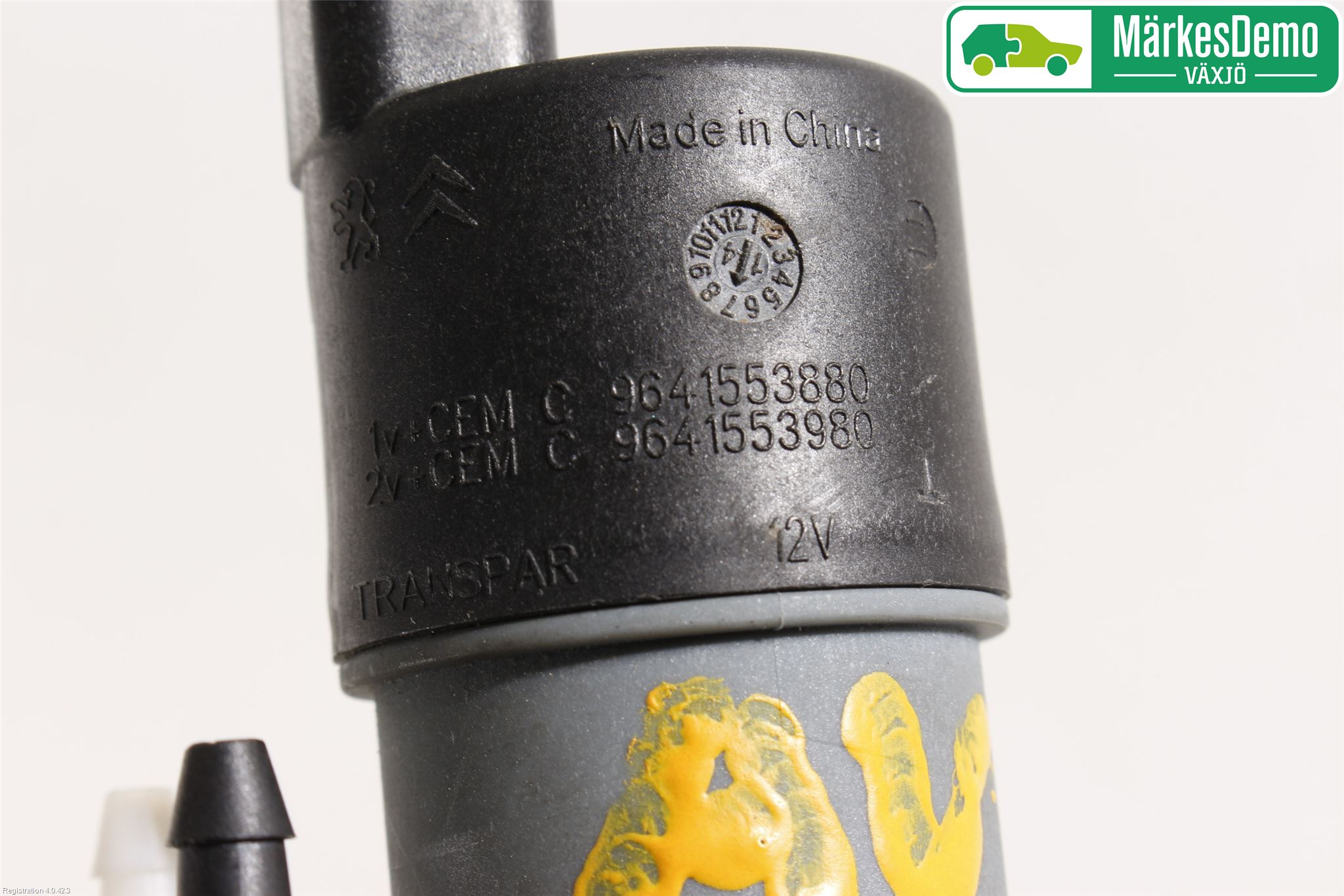 Nissan QASHQAI 14-17 Spylerpumpe Frontrute