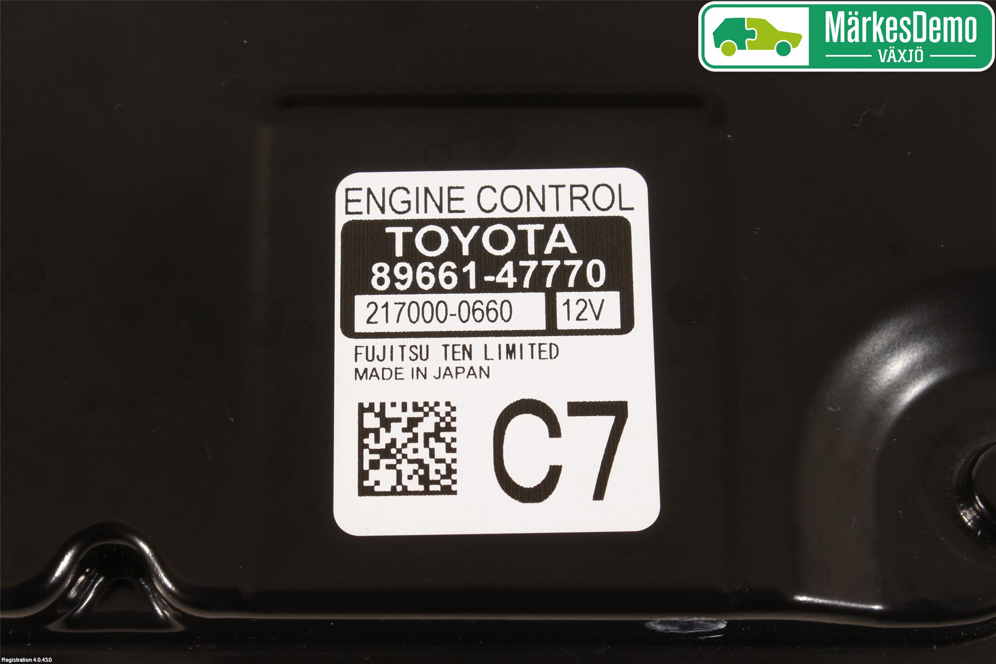Toyota PRIUS (ZVW50) 16-21 Styreenhet Innsprøytning