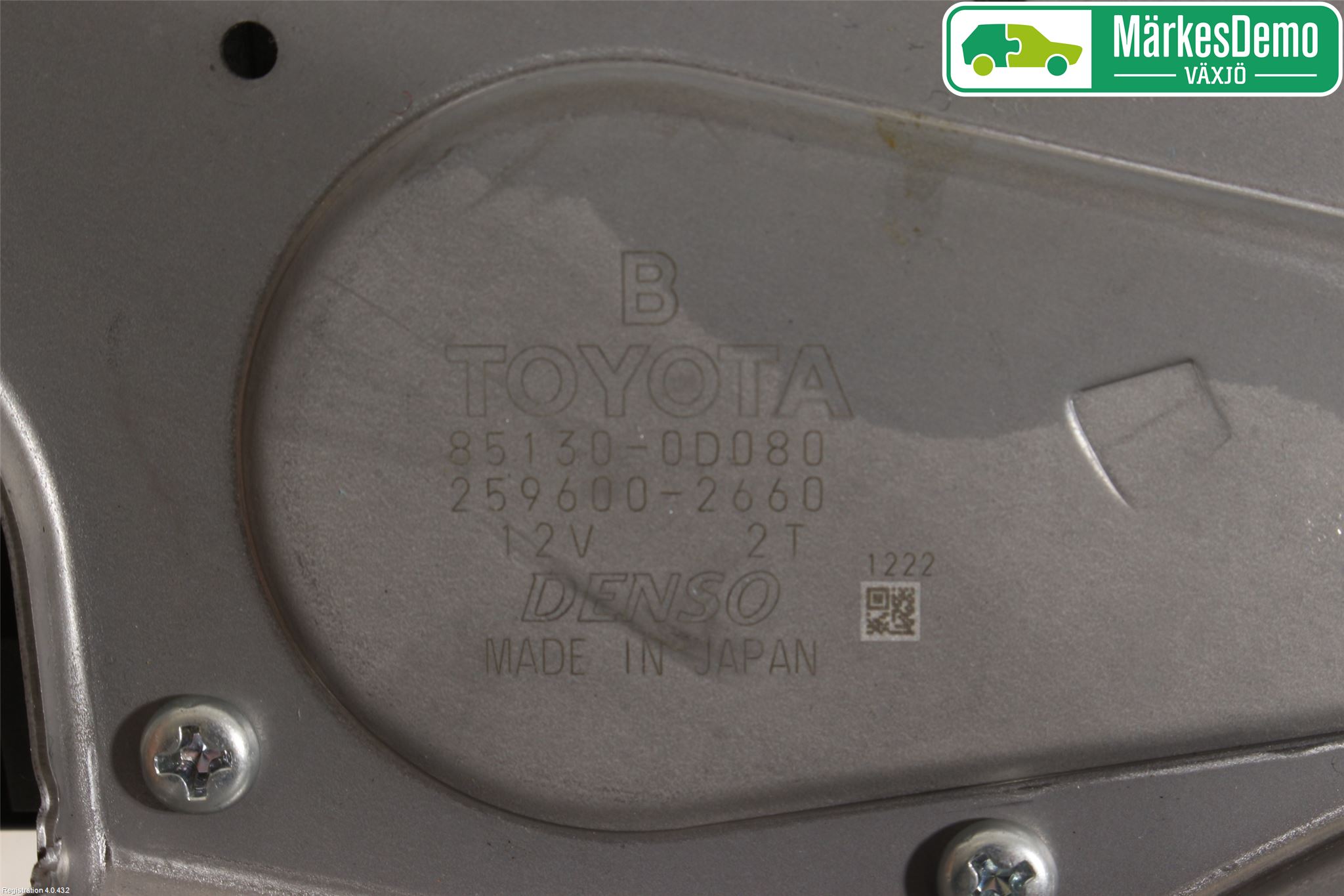 Toyota YARIS XP130 15-20 Viskermotor Bakluke
