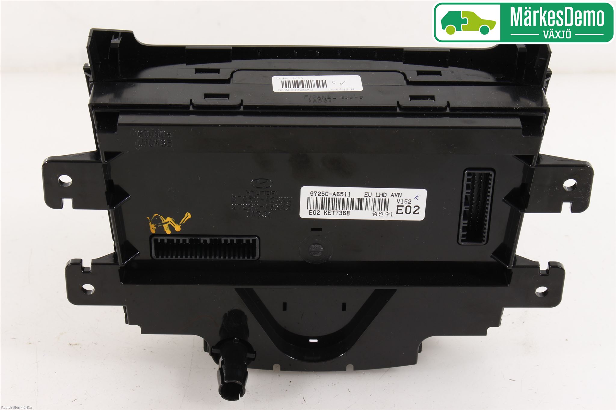 Hyundai i30 GD 13-17 Varme Ac Betjening-Display