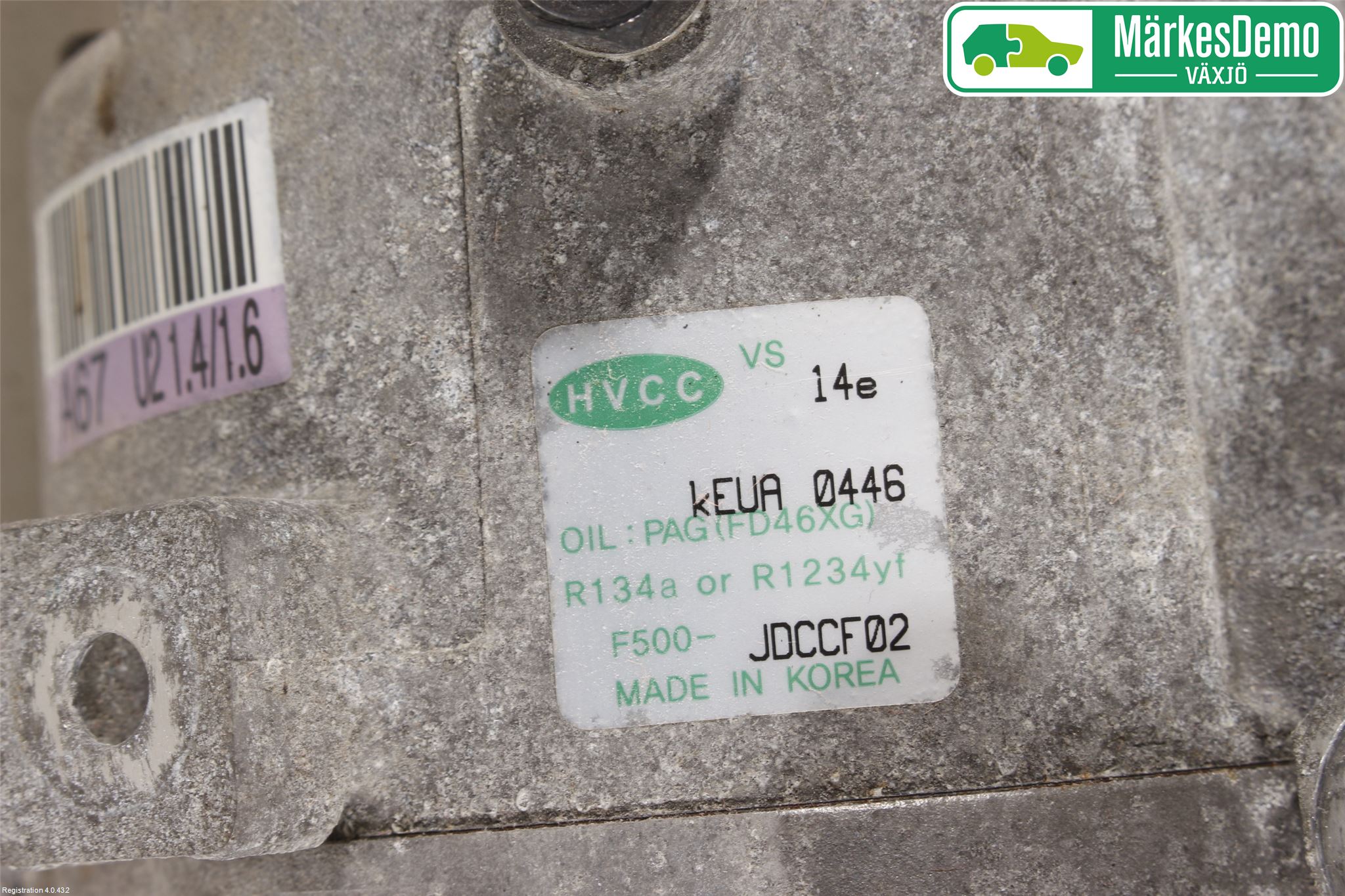 Hyundai i30 GD 13-17 Varme Ac Kompressor