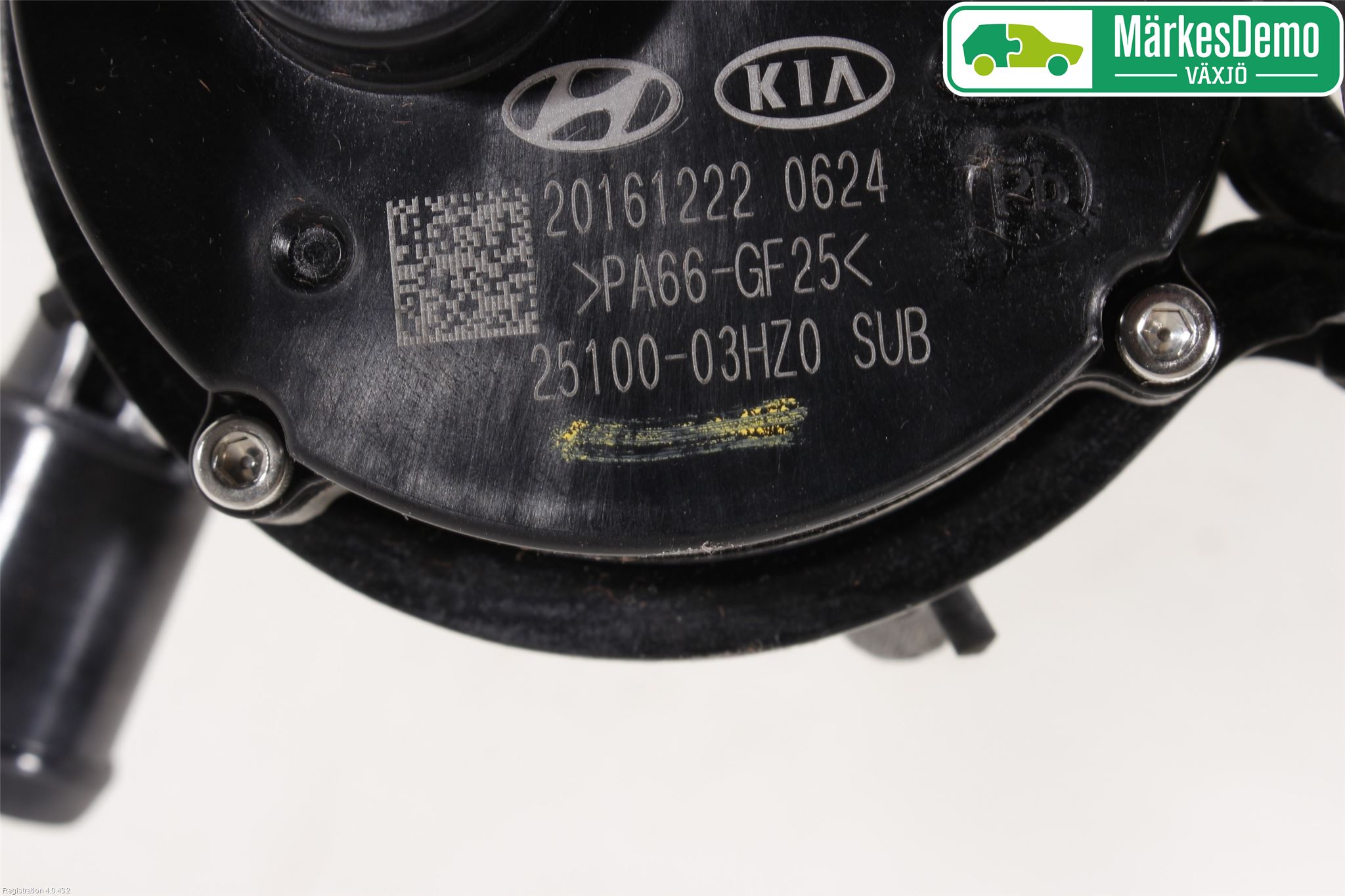 Hyundai IONIQ AE 17-22 Varme Sirkulasjonspumpe
