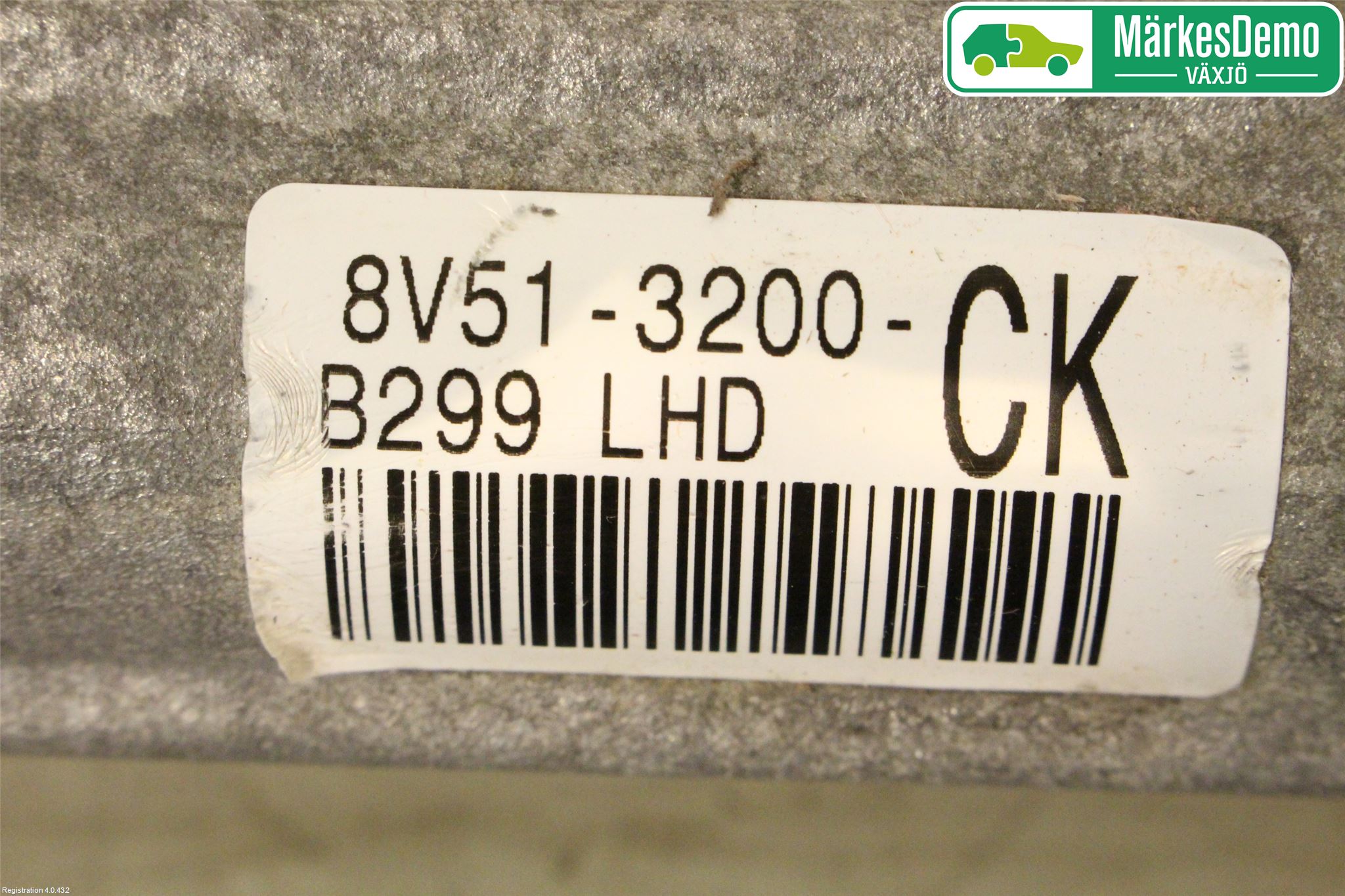 Ford FIESTA 13-17 Servo Snekke - Tannstang
