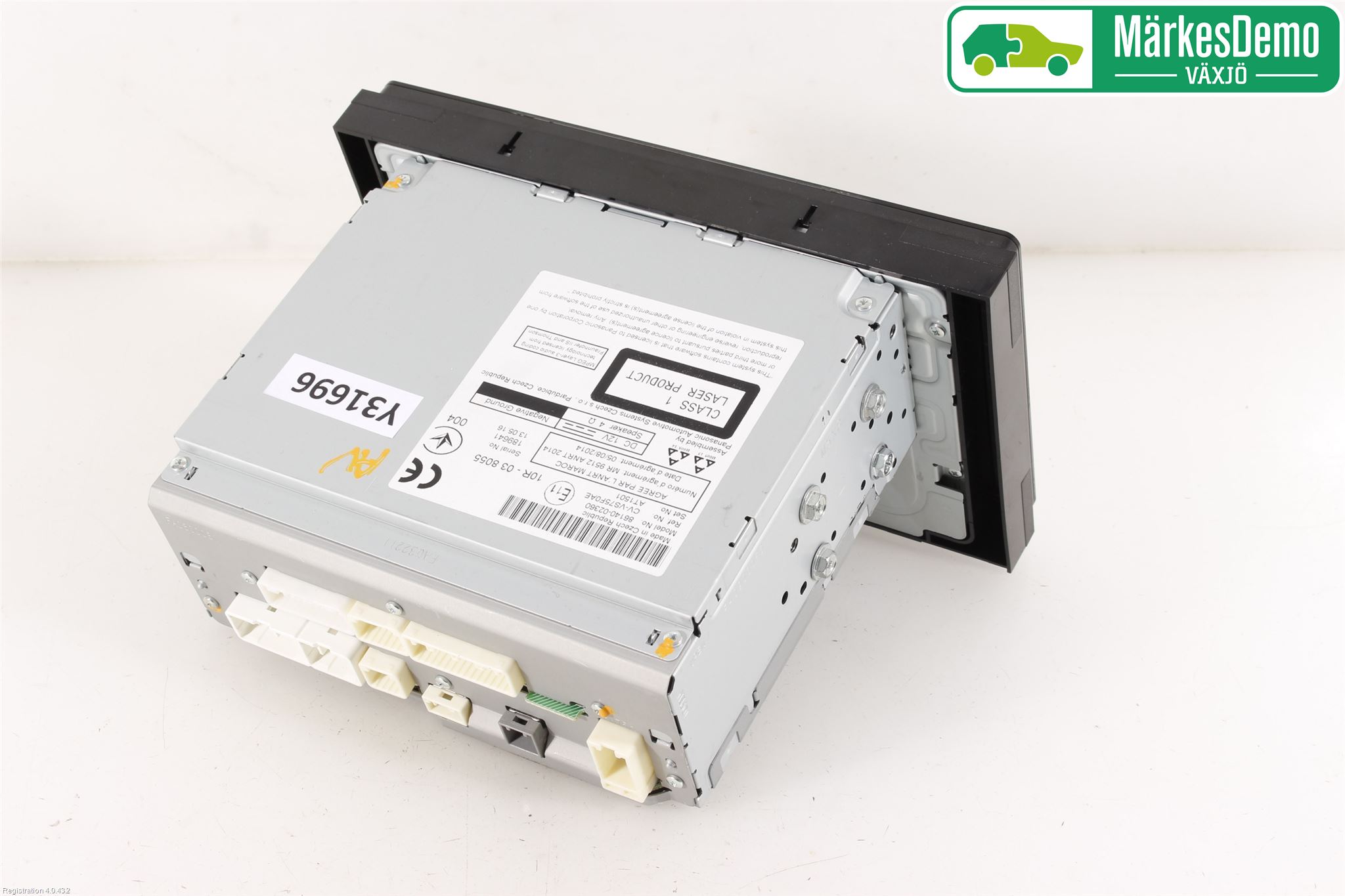 Toyota AURIS 13-19 Stereo Radio Med Cd