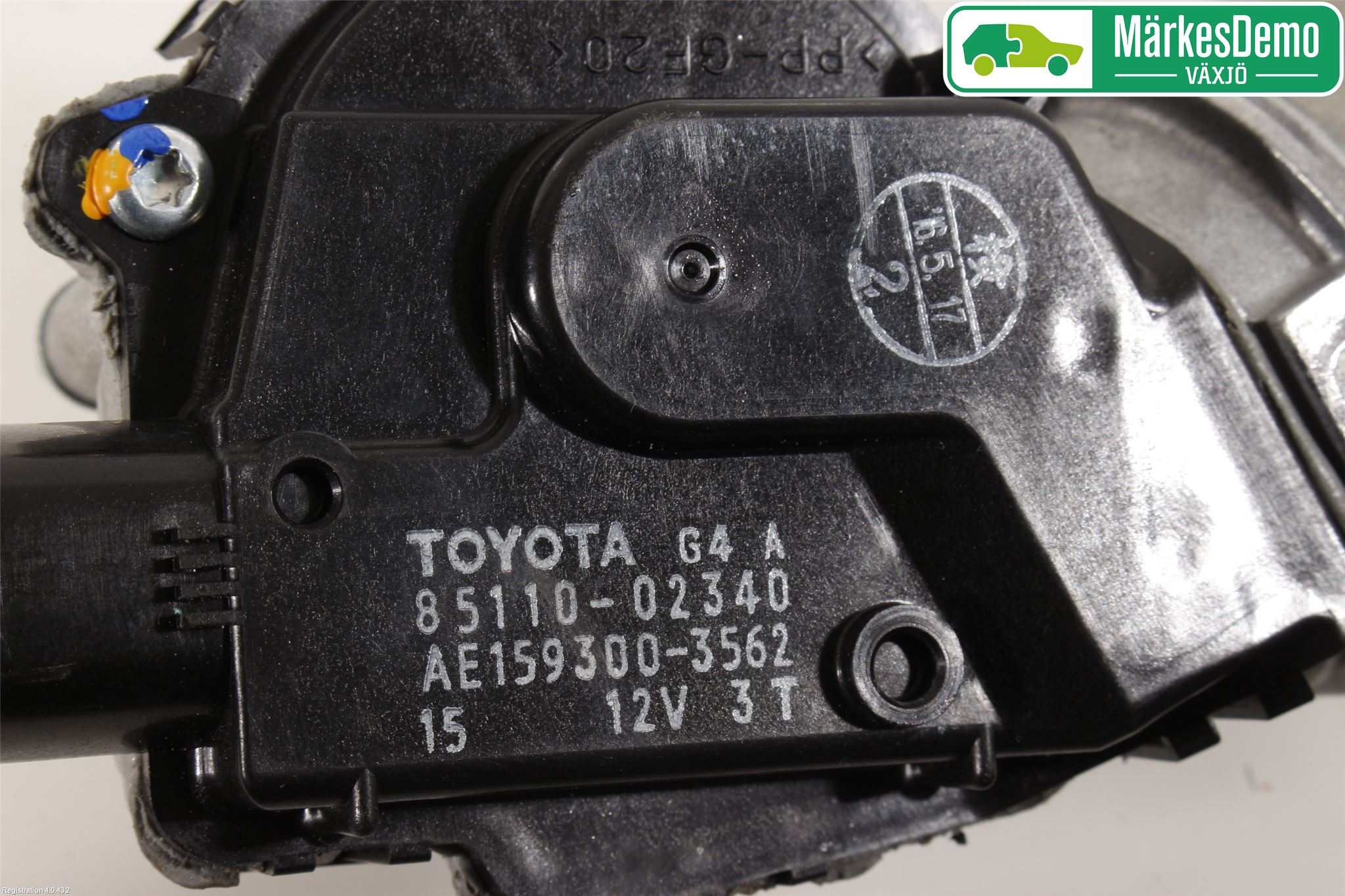Toyota AURIS 13-19 Viskermotor Frontrute