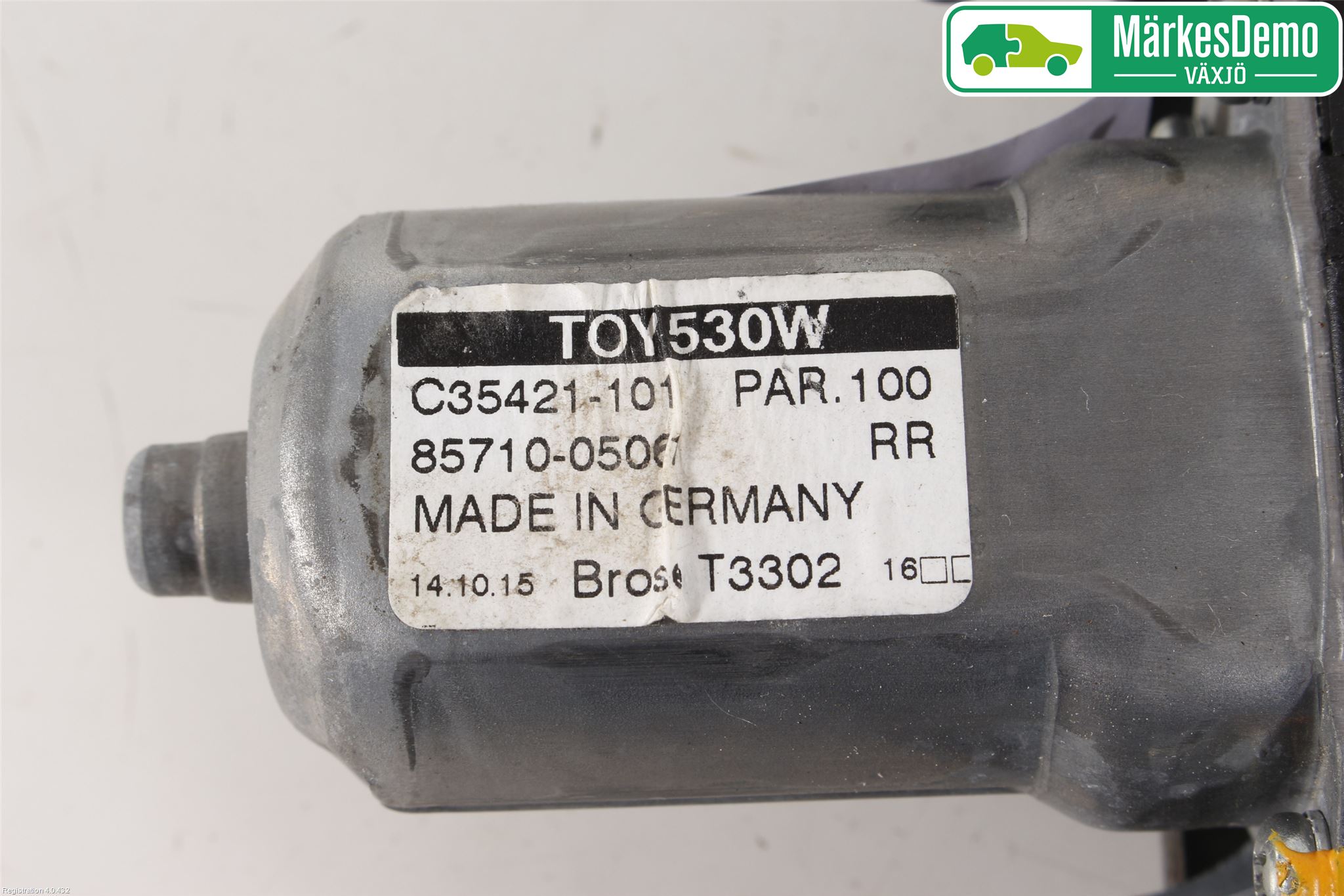 Toyota AVENSIS 16-18 Vindusheis El Komp