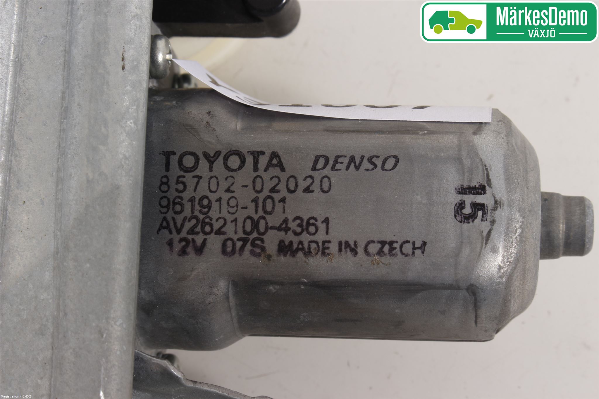 Toyota AVENSIS 16-18 Vindusheis El Komp