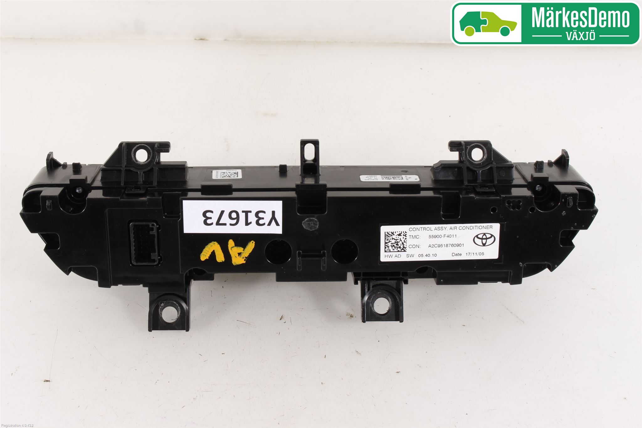 Toyota C-HR 16-23 Varme Ac Betjening-Display