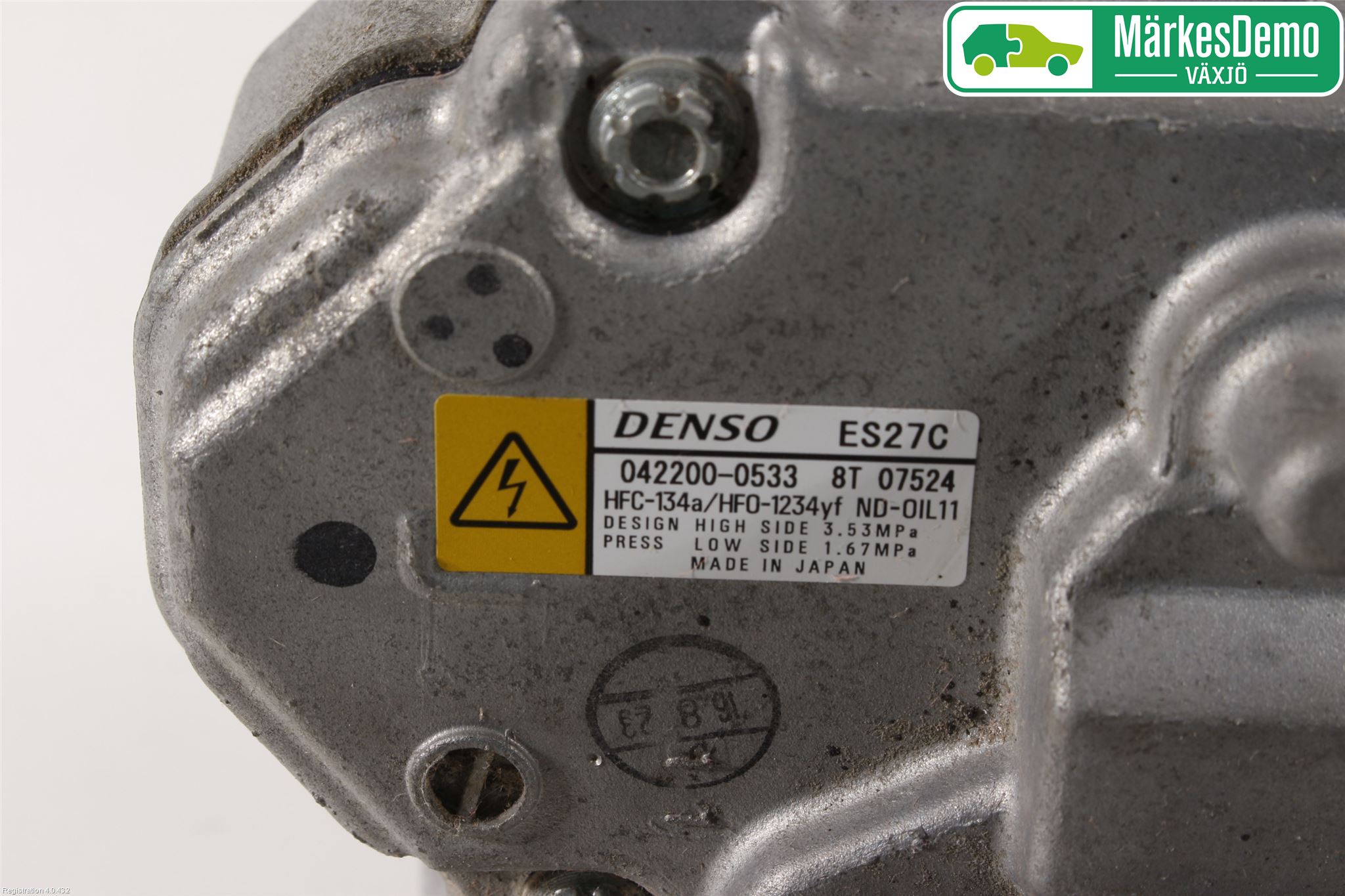 Toyota RAV4 13-18 Varme Ac Kompressor