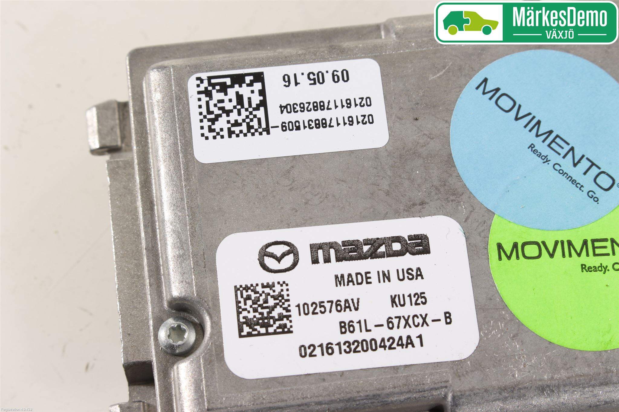 Mazda 6 13- Sensor Kollisjonsbeskyttelse