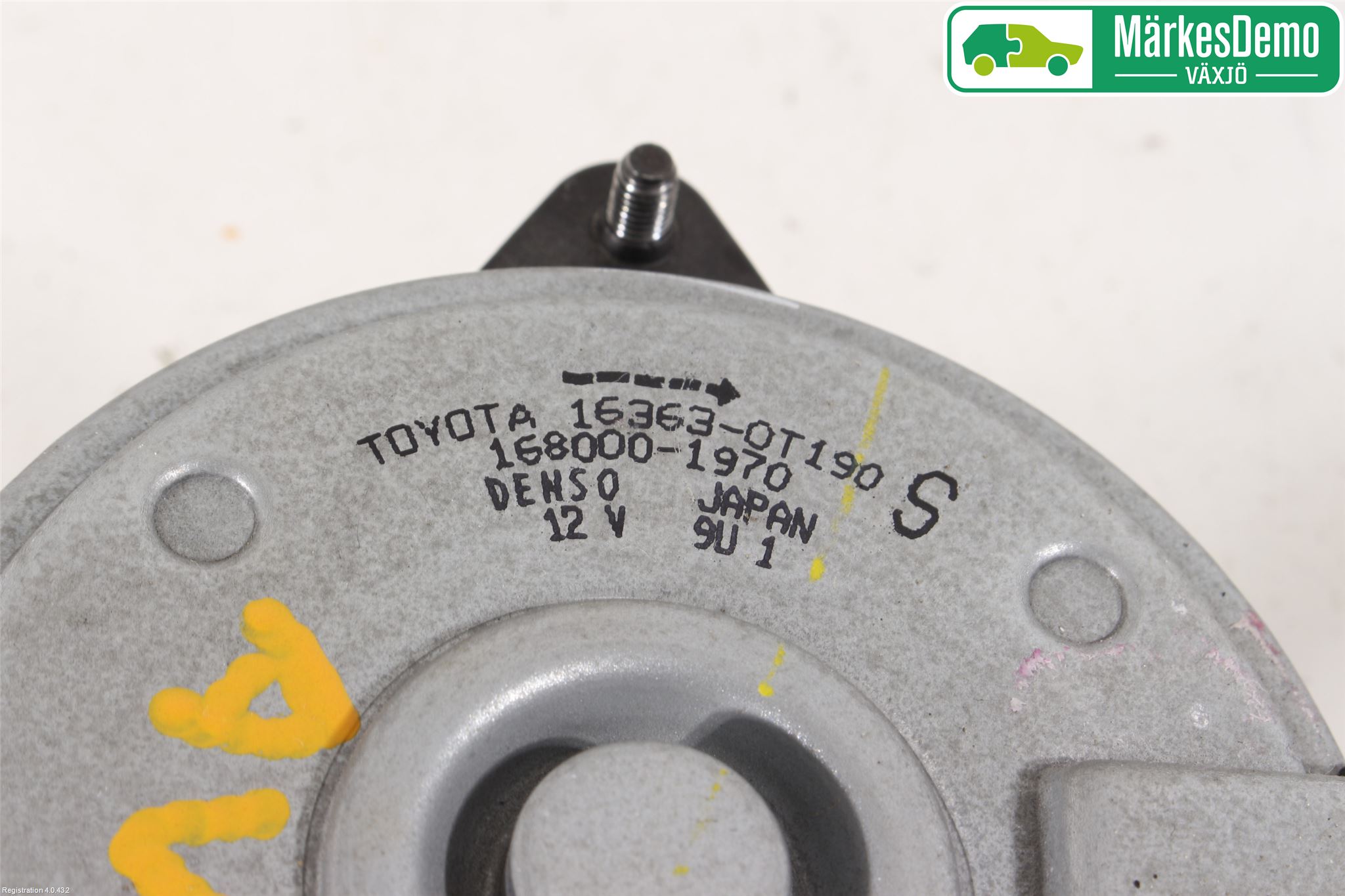 Toyota C-HR 16-23 Kjølevifte Elektrisk