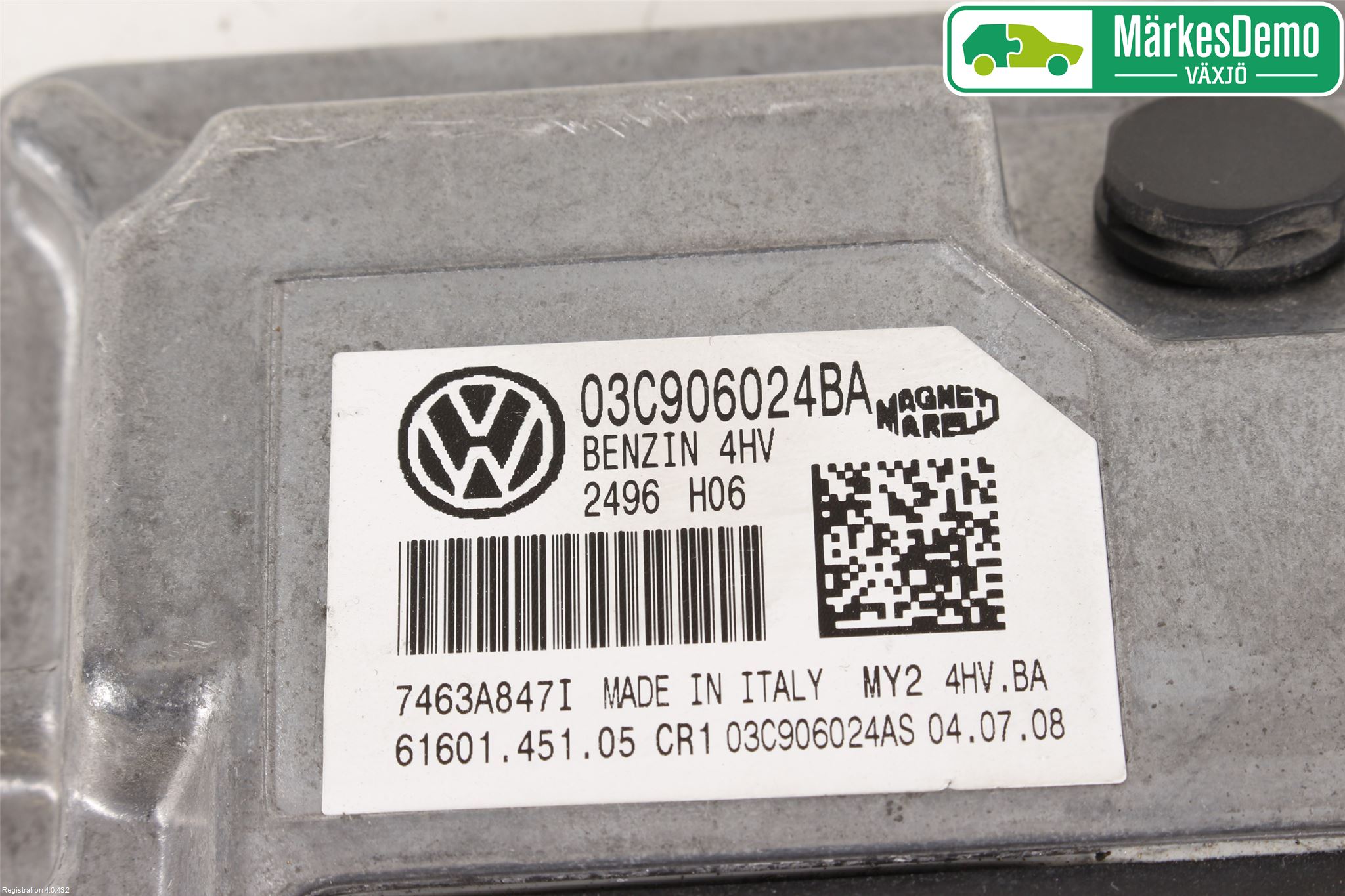 Volkswagen VW CADDY      04-10 Styreenhet Innsprøytning