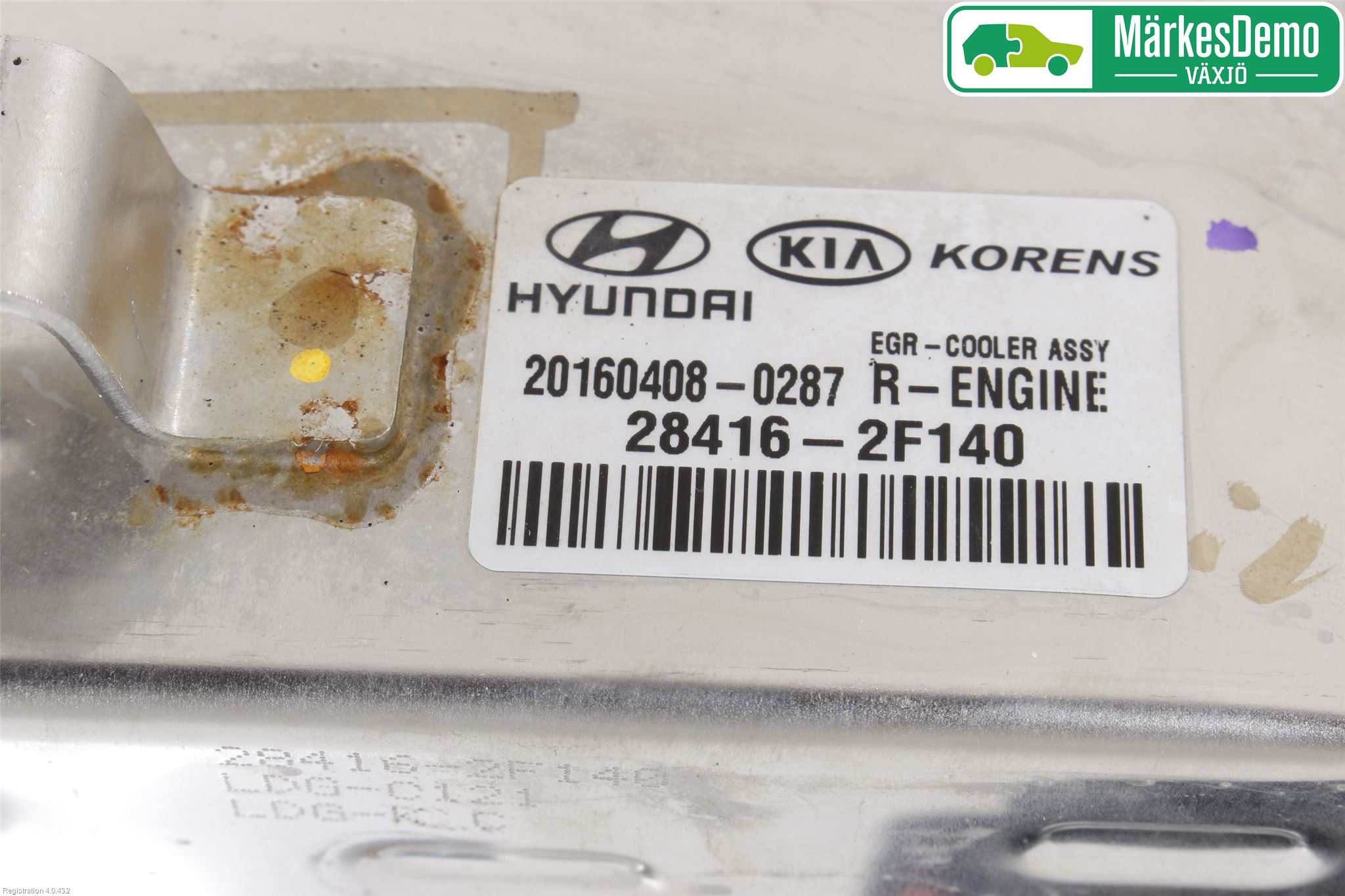 Hyundai TUCSON 05- Eksos Kjøler