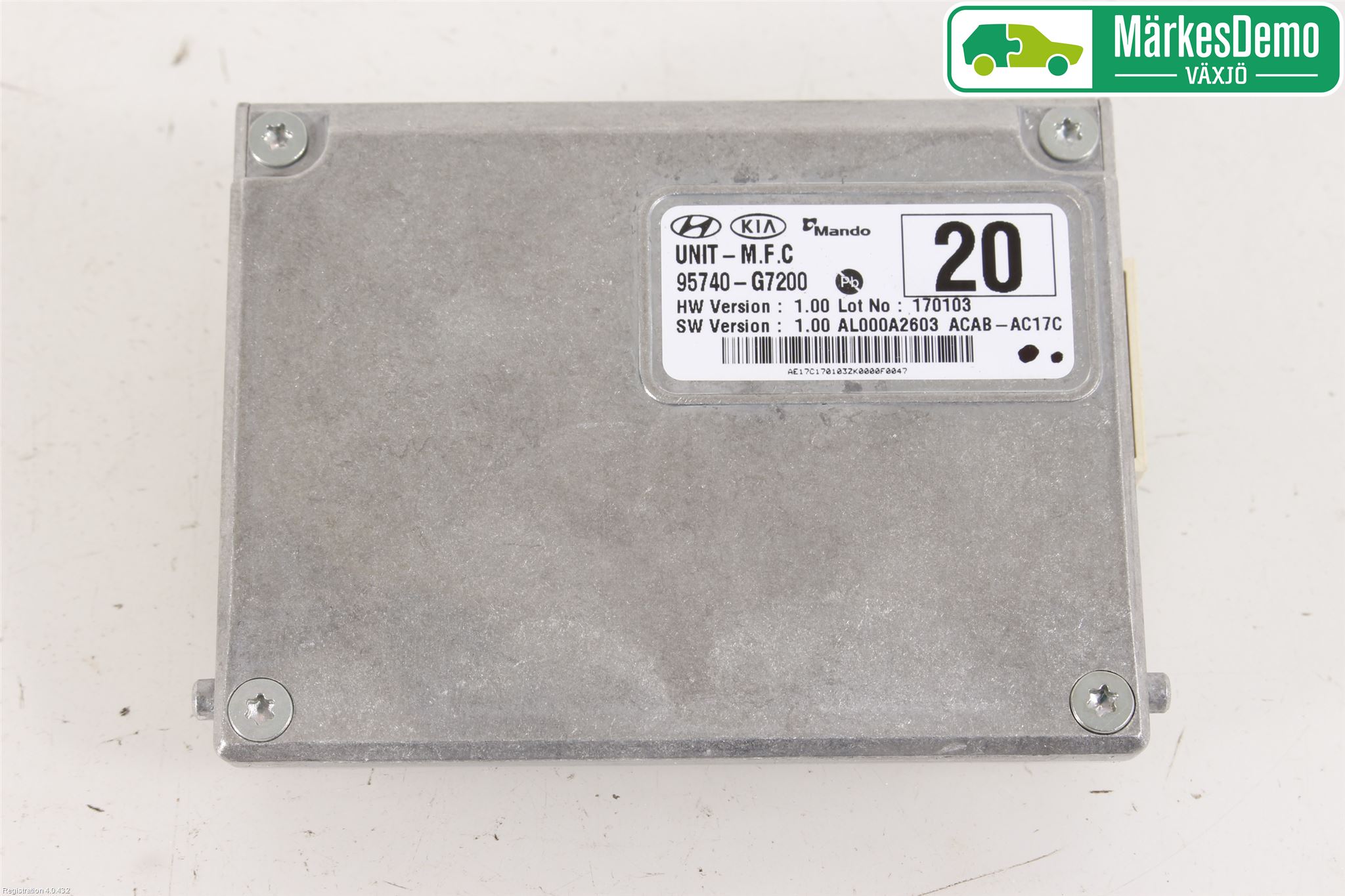 Hyundai IONIQ AE 17-22 Sensor Kollisjonsbeskyttelse