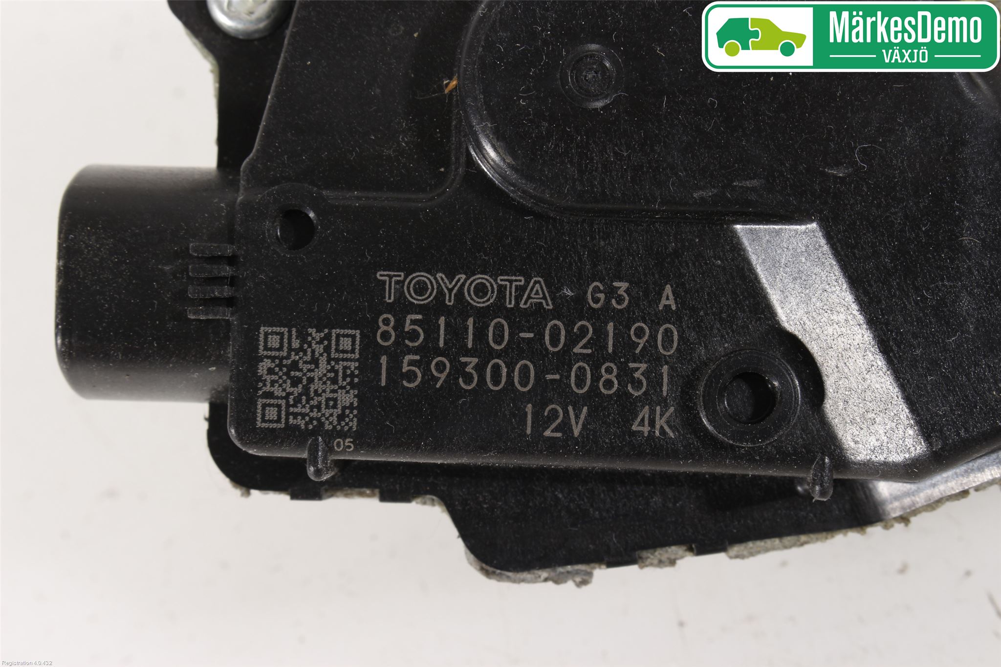Toyota AURIS 07-09 Viskermotor Frontrute