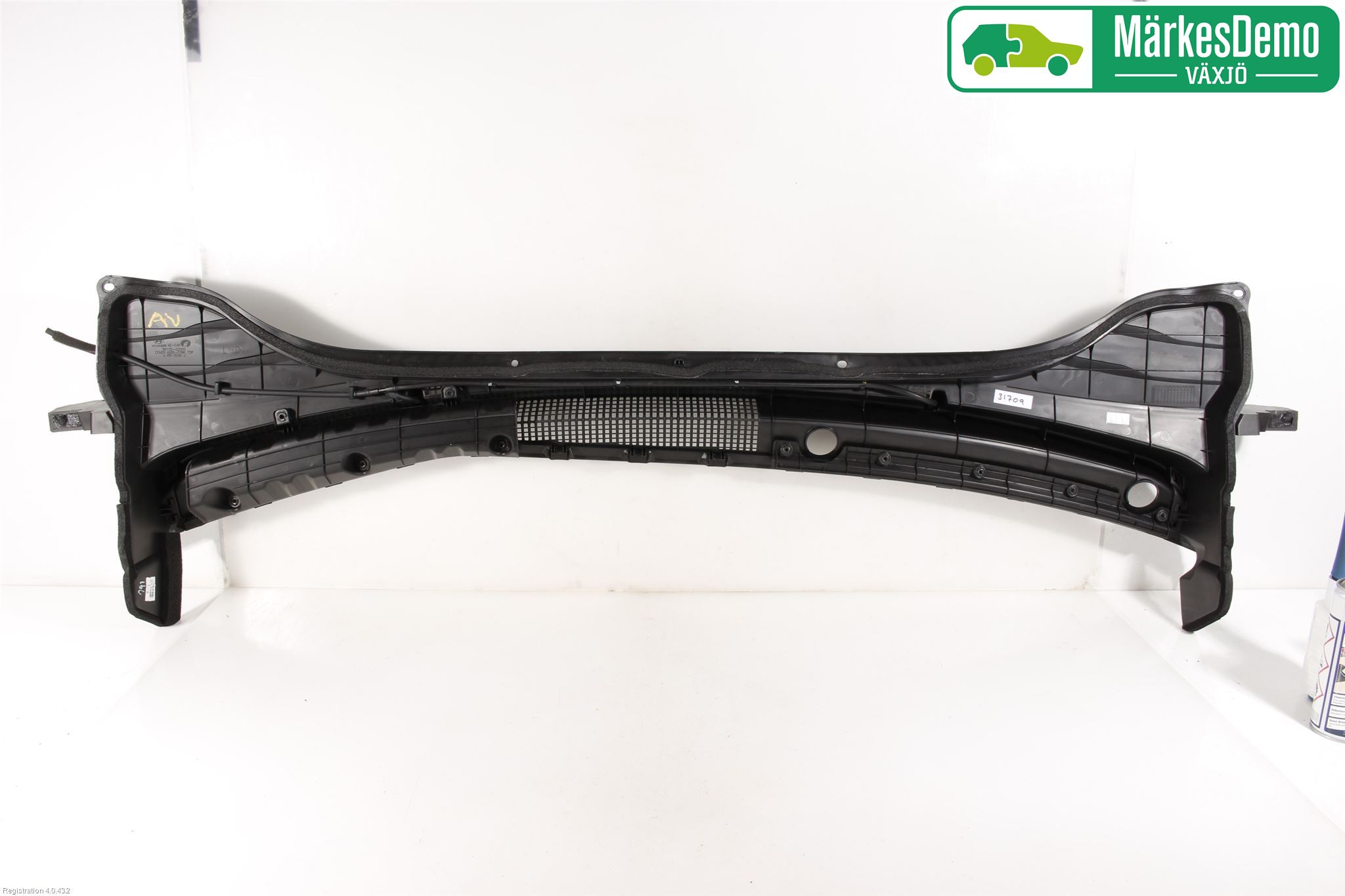 Hyundai IONIQ AE 17-22 Visker Deksel-Grill-Under Frr