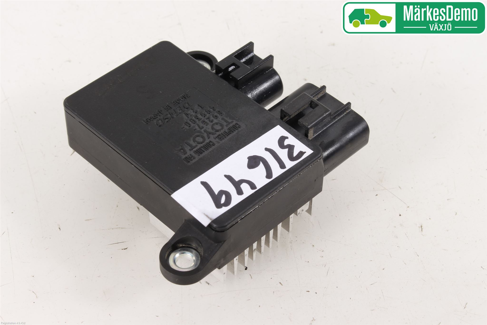 Toyota AURIS 13-19 Varmeapparat Viftemotstand