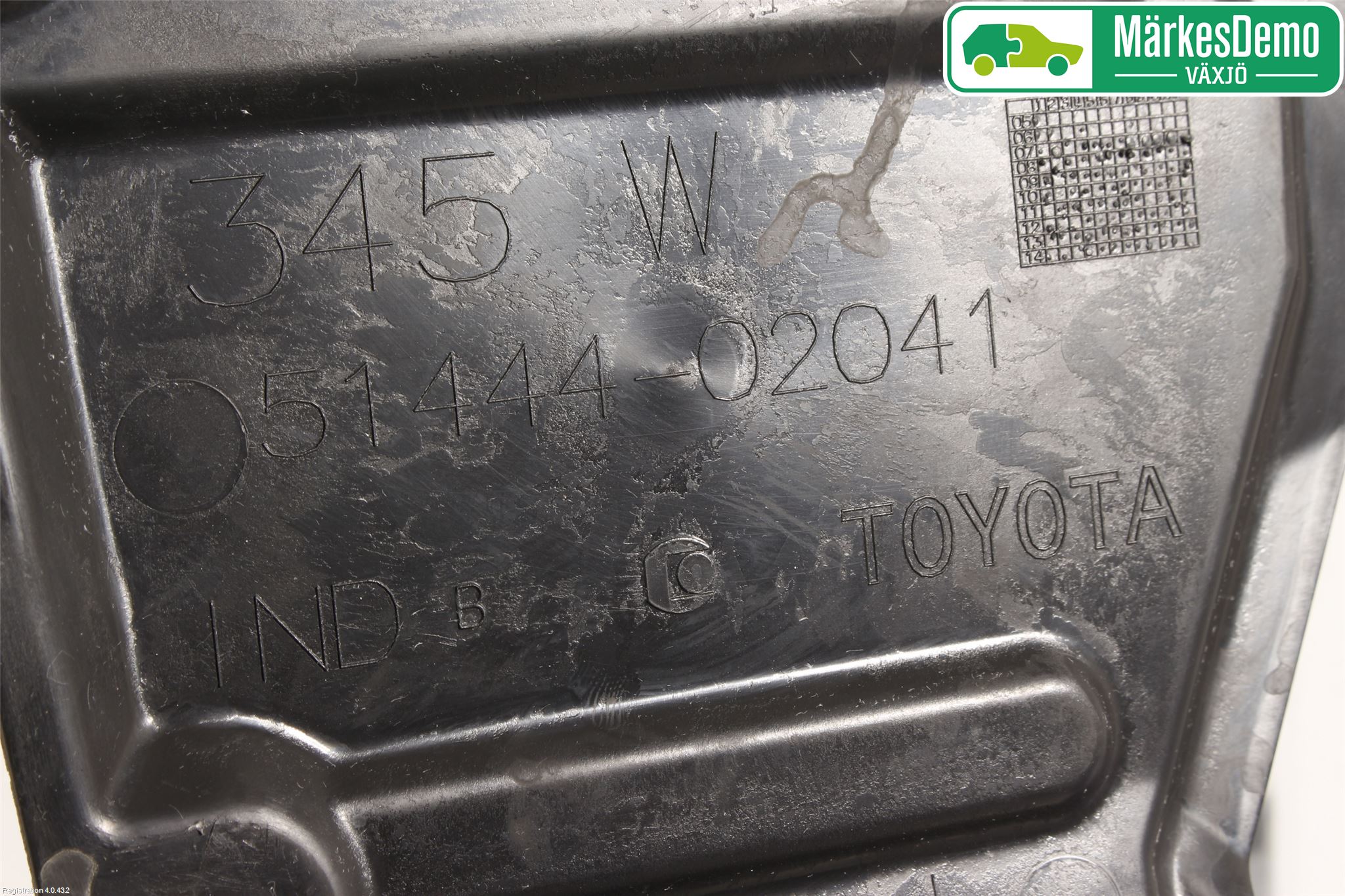 Toyota AURIS 13-19 Bunnplate U Motor-Gear-Dørk