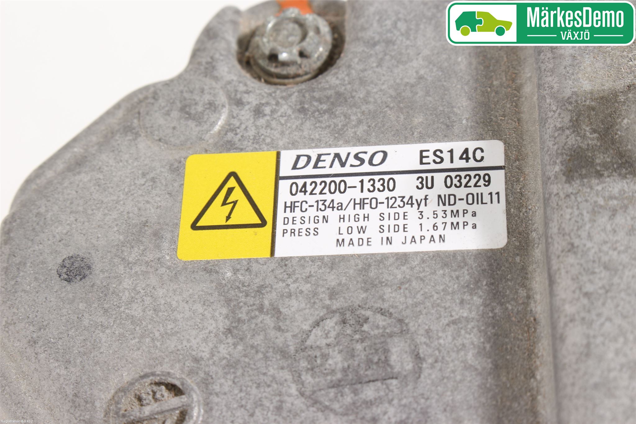 Toyota AURIS 13-19 Varme Ac Kompressor