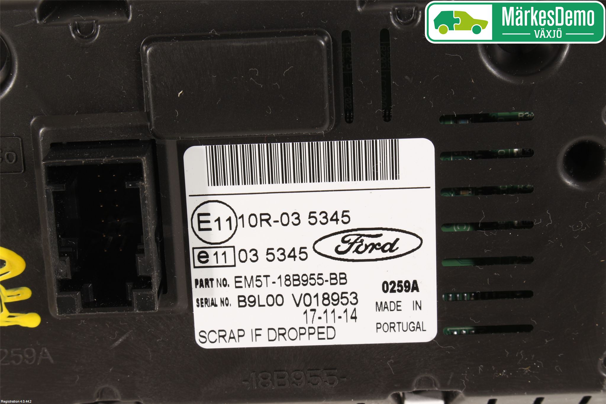 Ford C-MAX ll 15-19 Stereo Radio Med Cd
