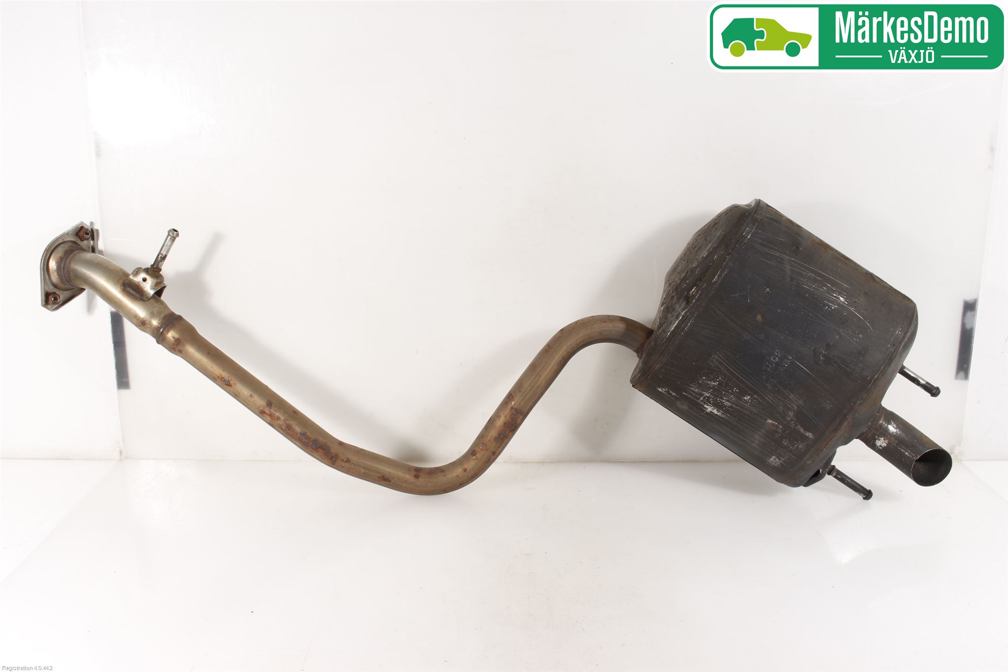 Lexus IS 250/350 14-20 Eksos Bakre Potte