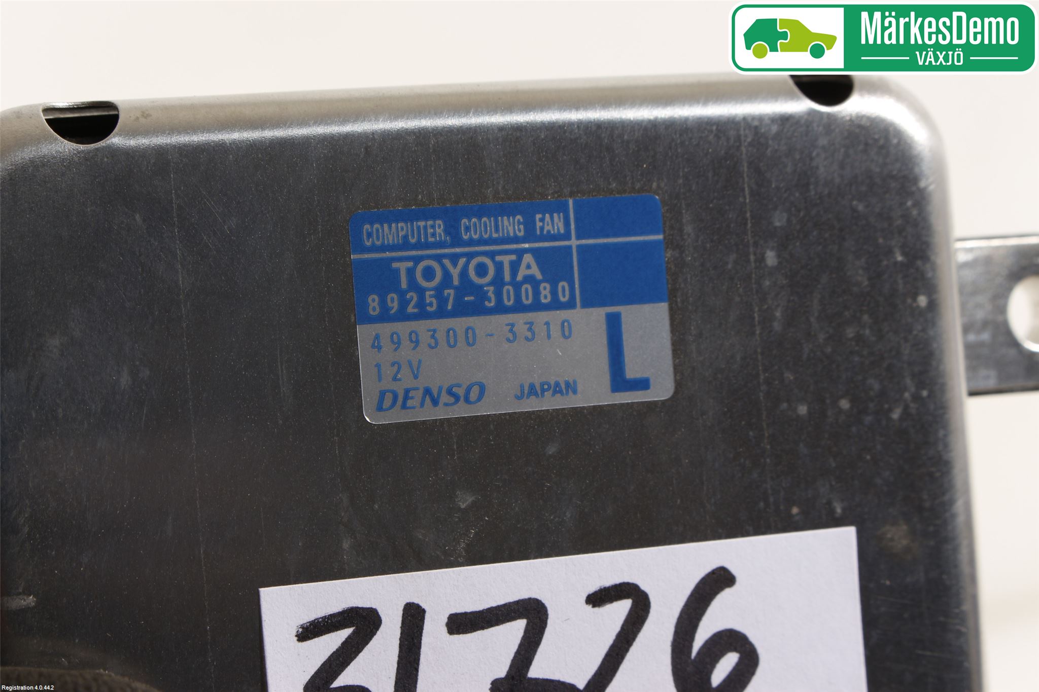 Toyota AURIS 13-19 Varmeapparat Viftemotstand